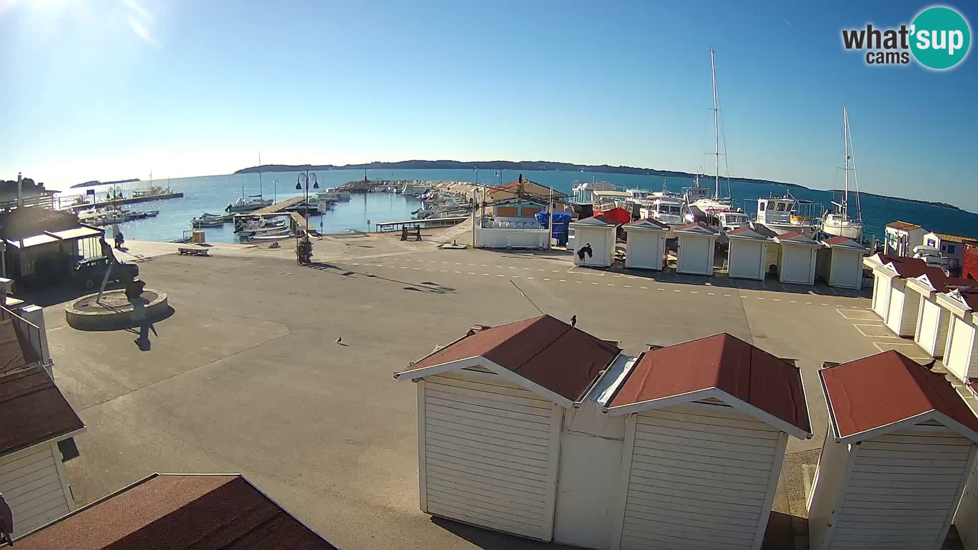 Fažana live webcam – Istria – Croatia