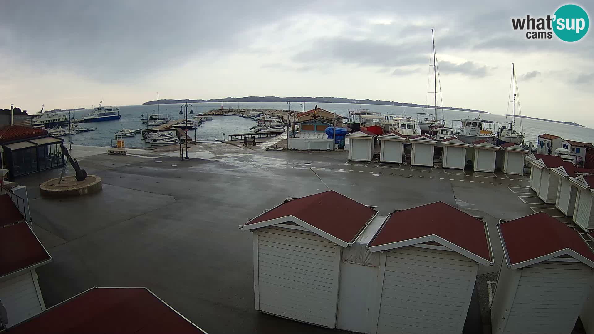 Live webcam Fažana