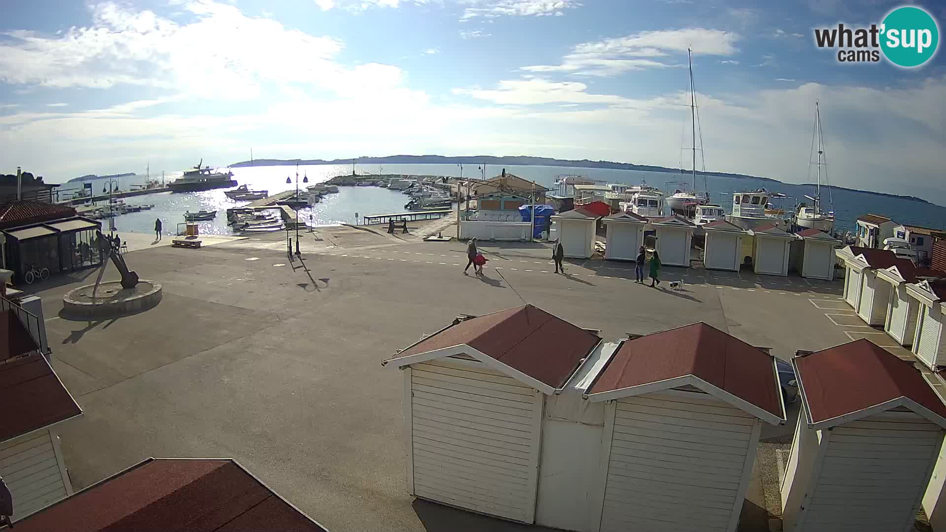 Live webcam Fažana