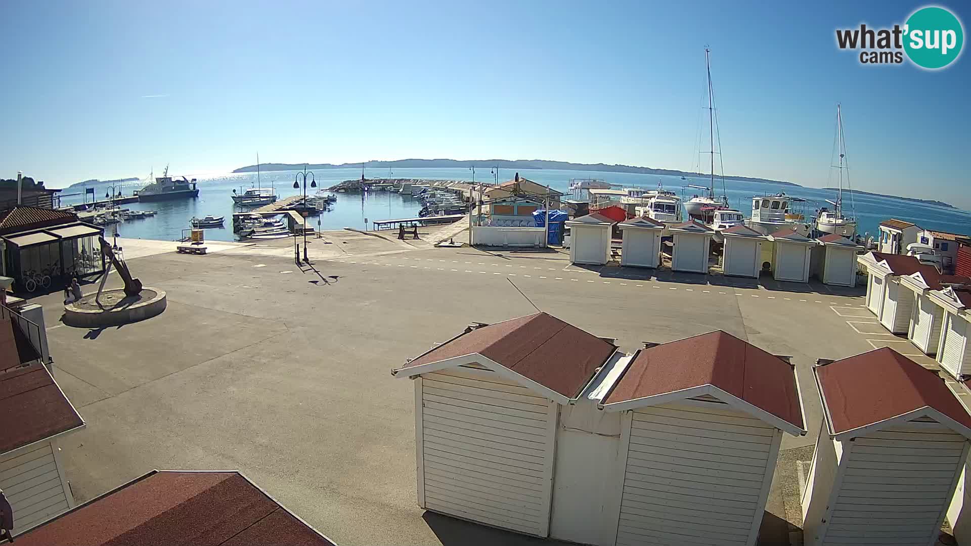 Live webcam Fažana