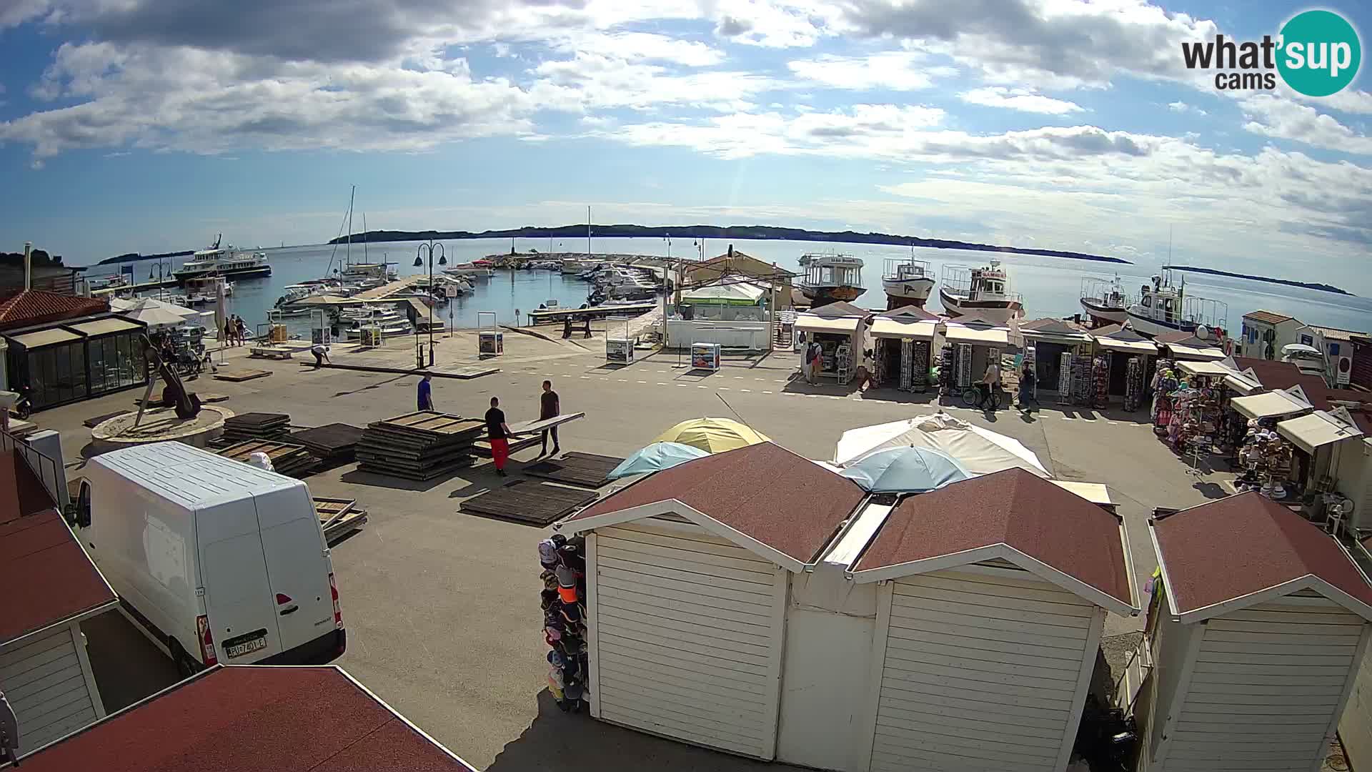 Fažana live webcam – Istria – Croatia