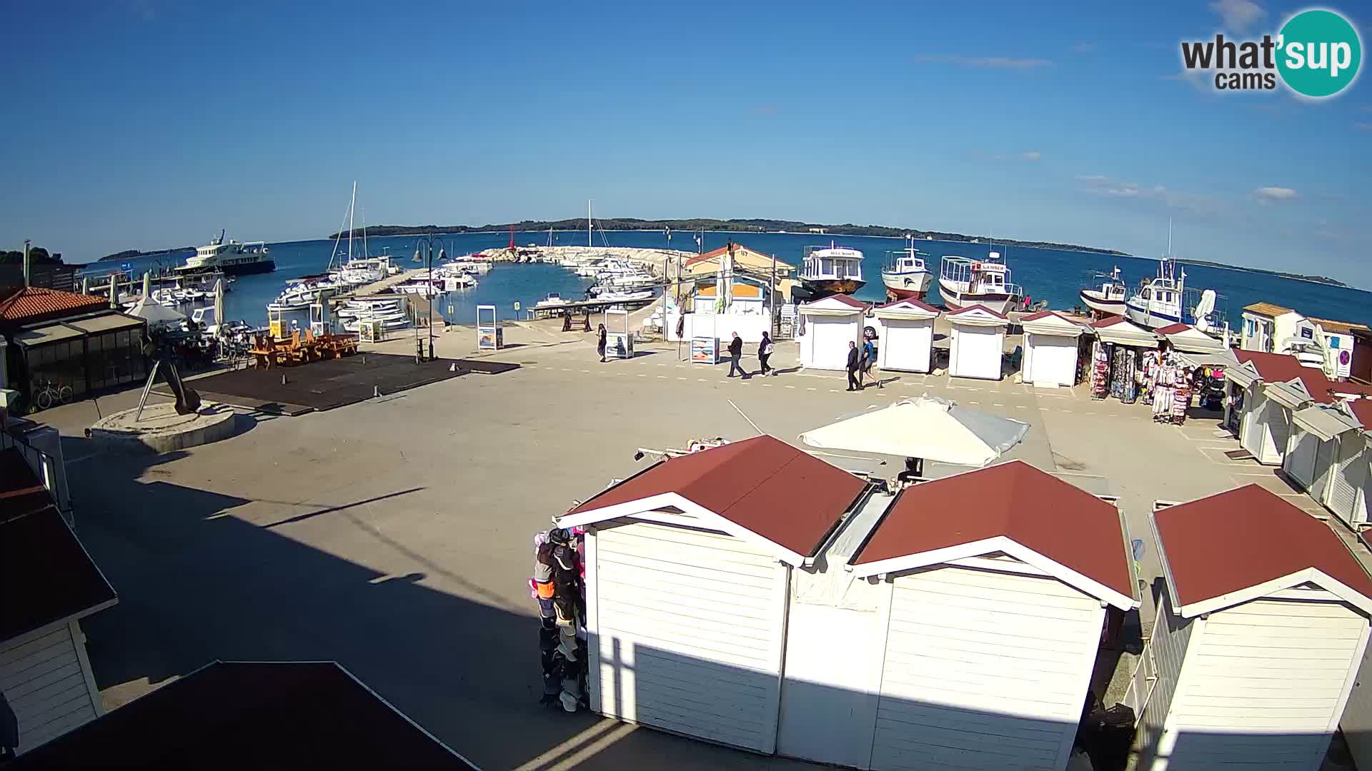 Fažana live webcam – Istria – Croatia