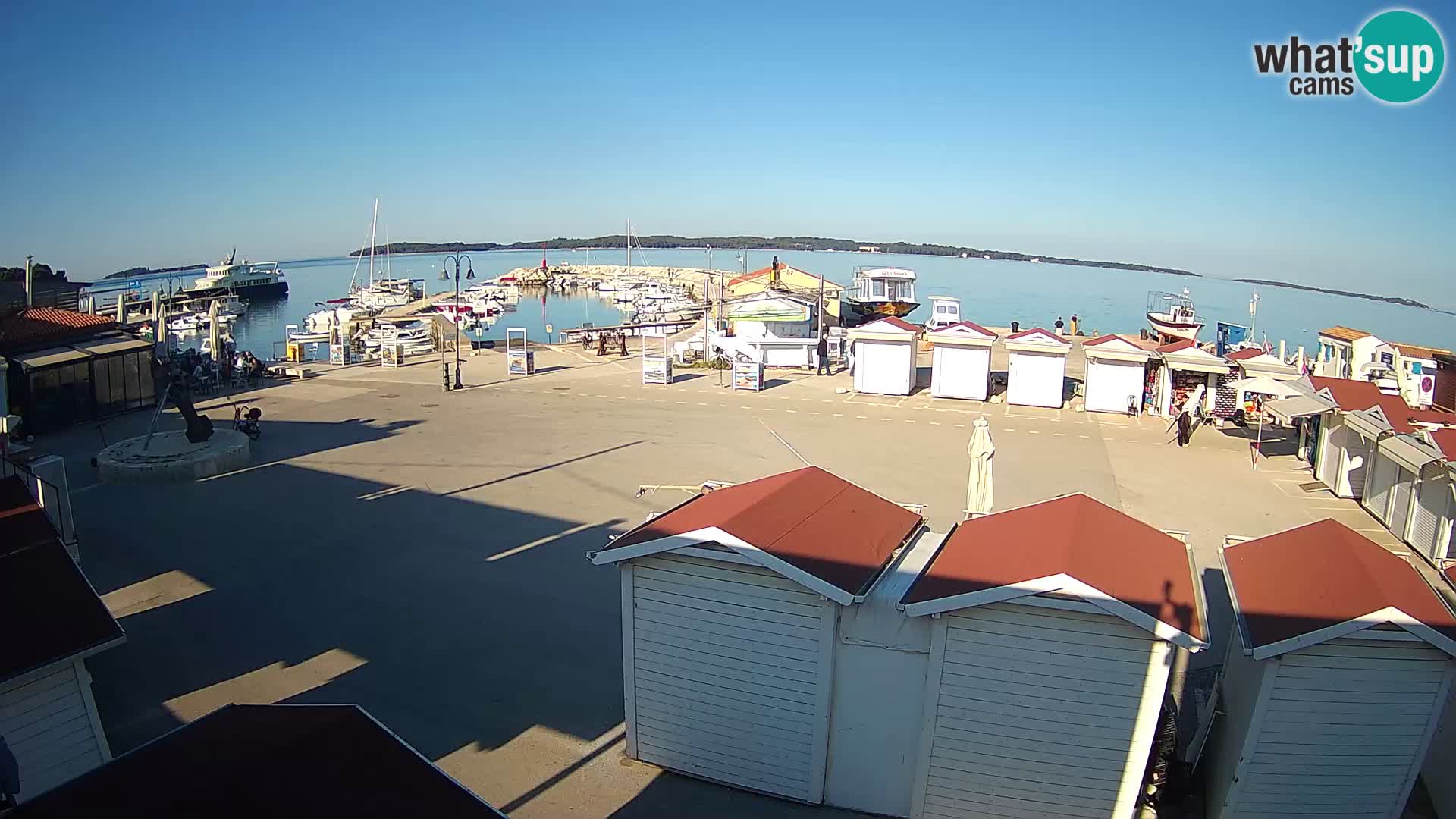 Fažana live webcam – Istria – Croatia