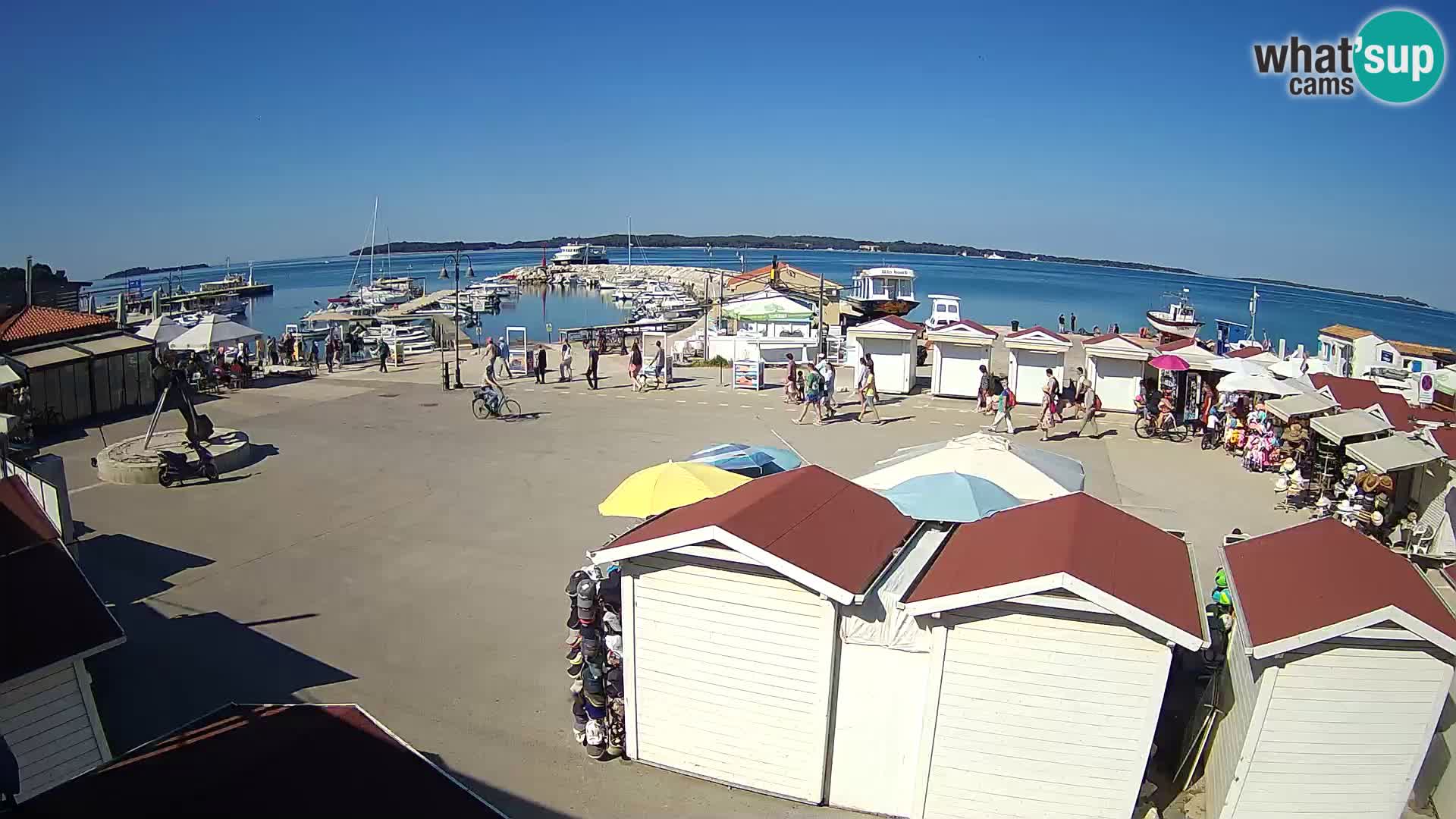 Live webcam Fažana