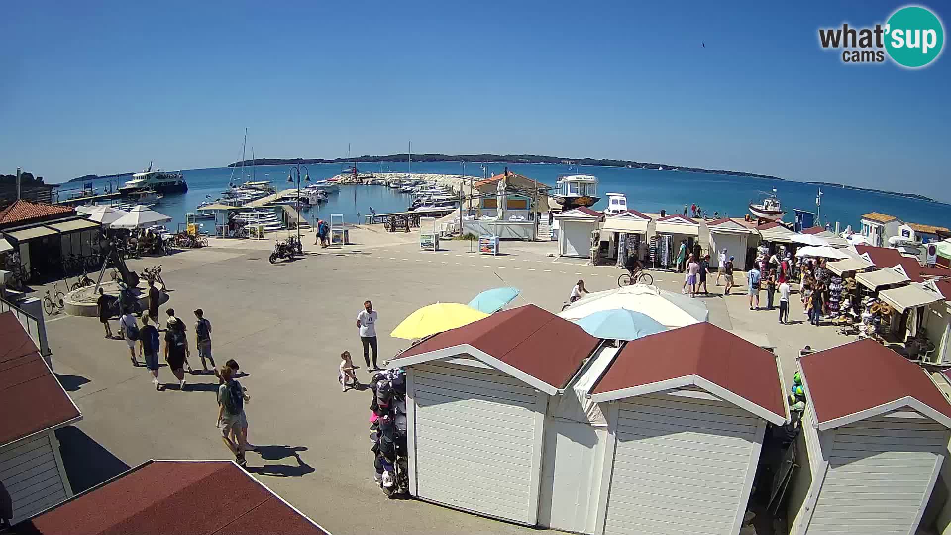 Fažana live webcam – Istria – Croatia