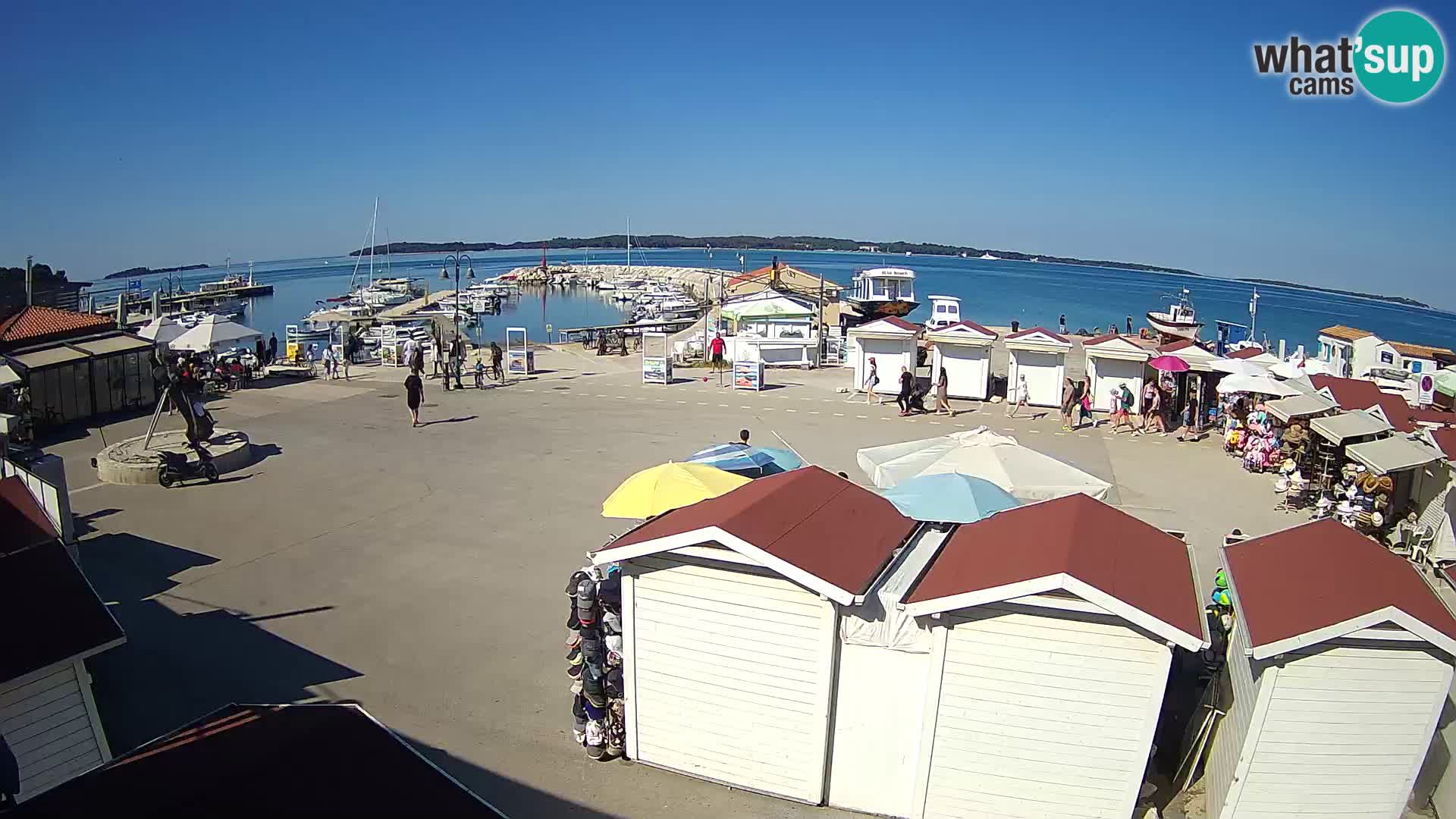 Fažana live webcam – Istria – Croatia