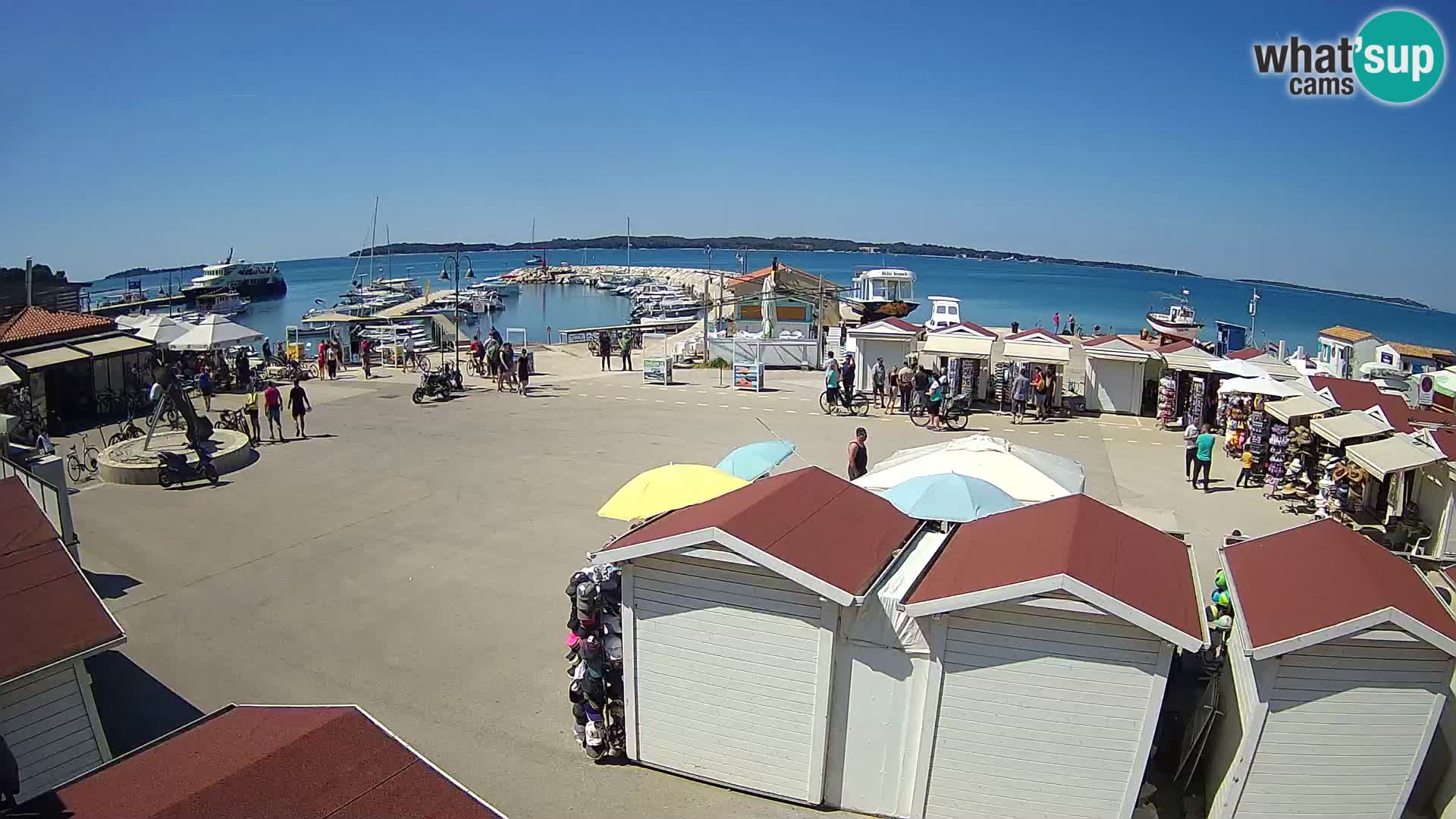 Live webcam Fažana