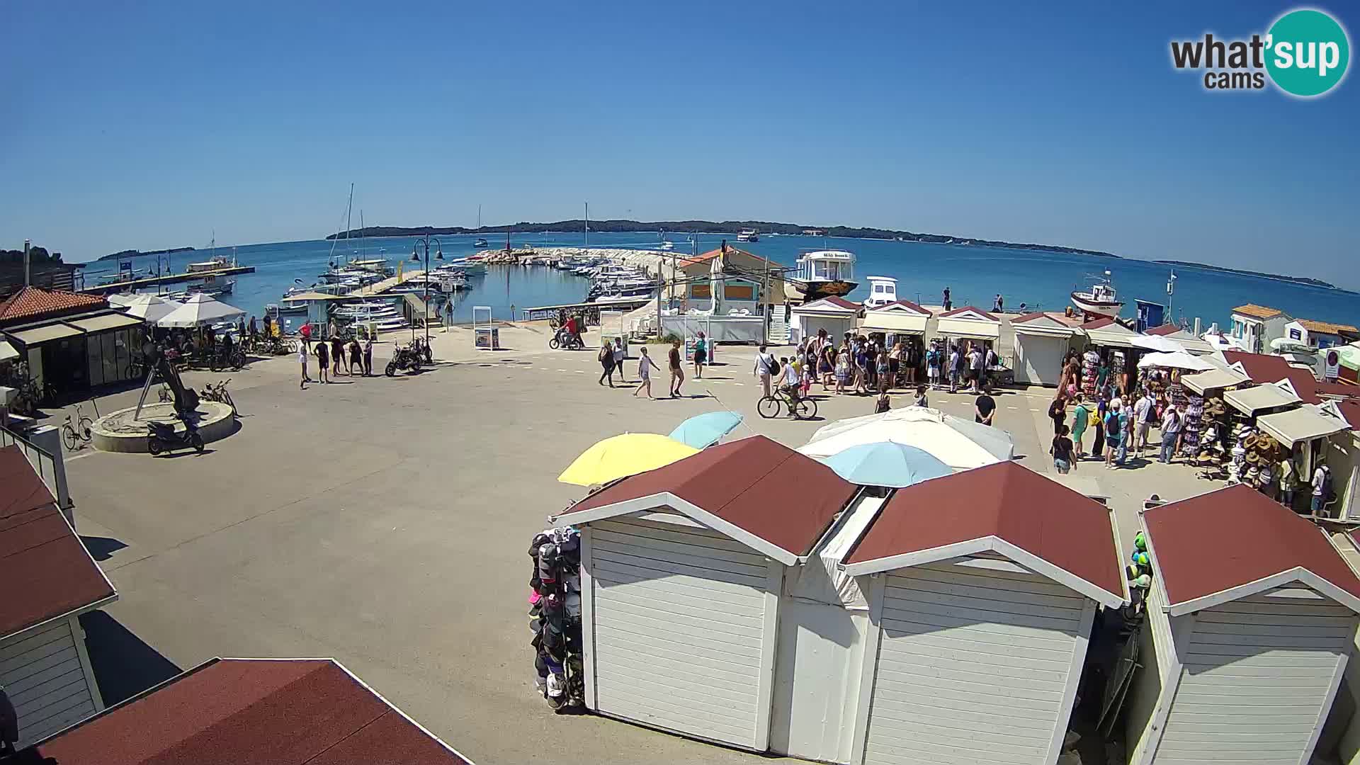 Live webcam Fažana