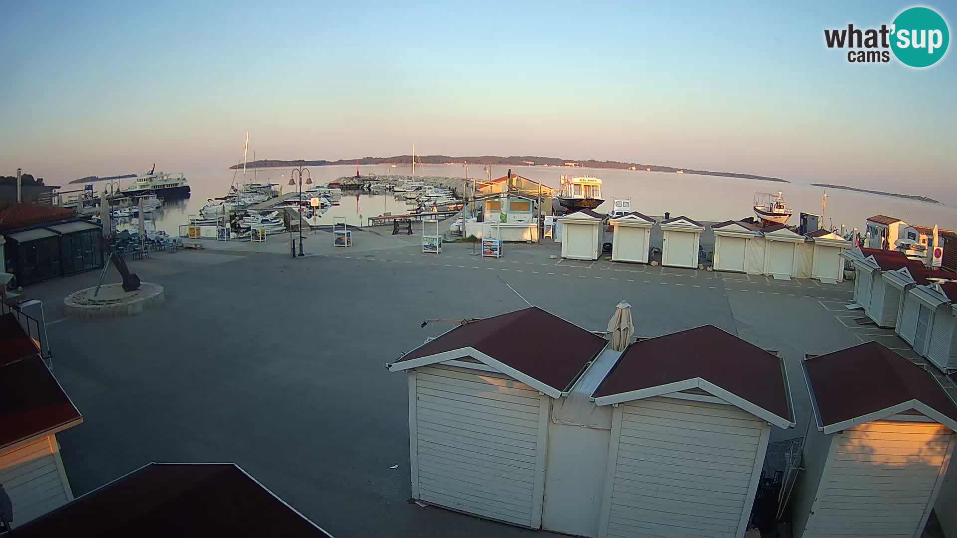 Fažana live webcam – Istria – Croatia