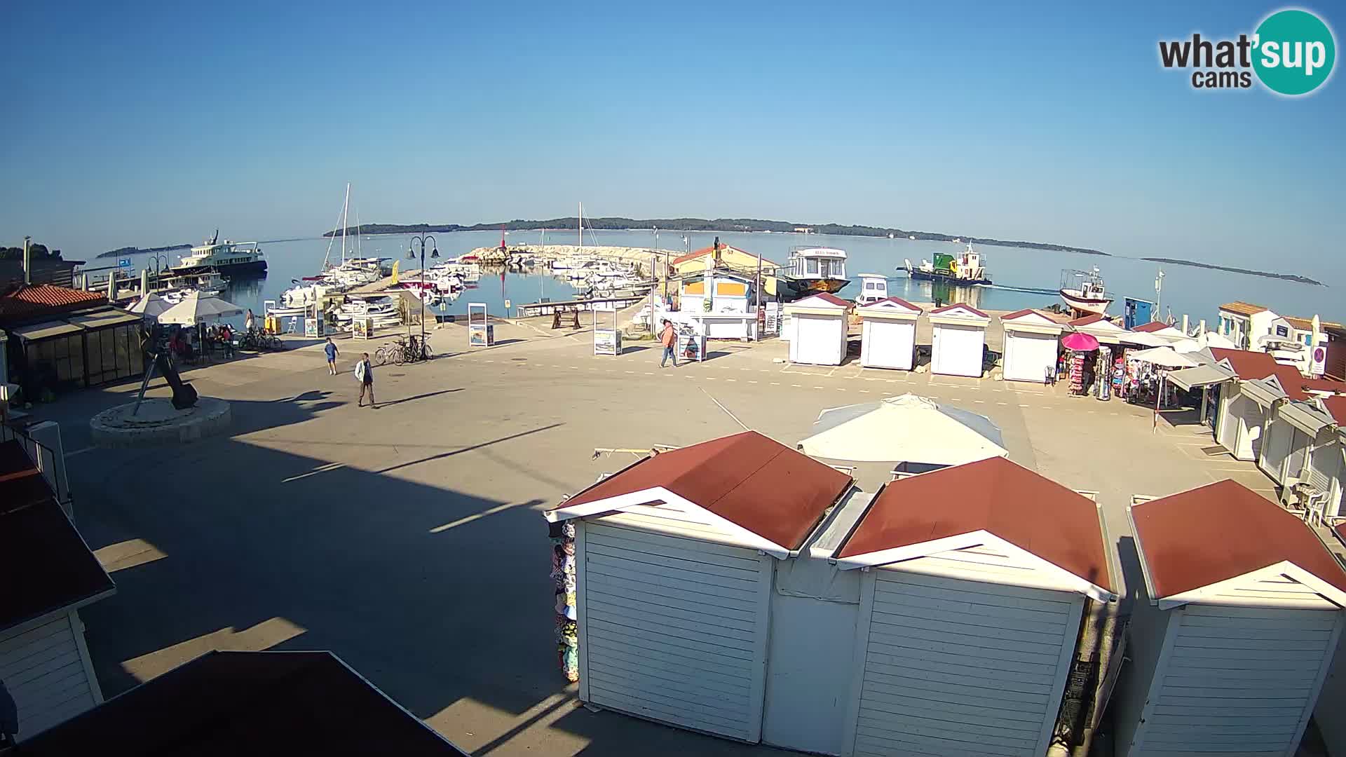 Fažana live webcam – Istria – Croatia