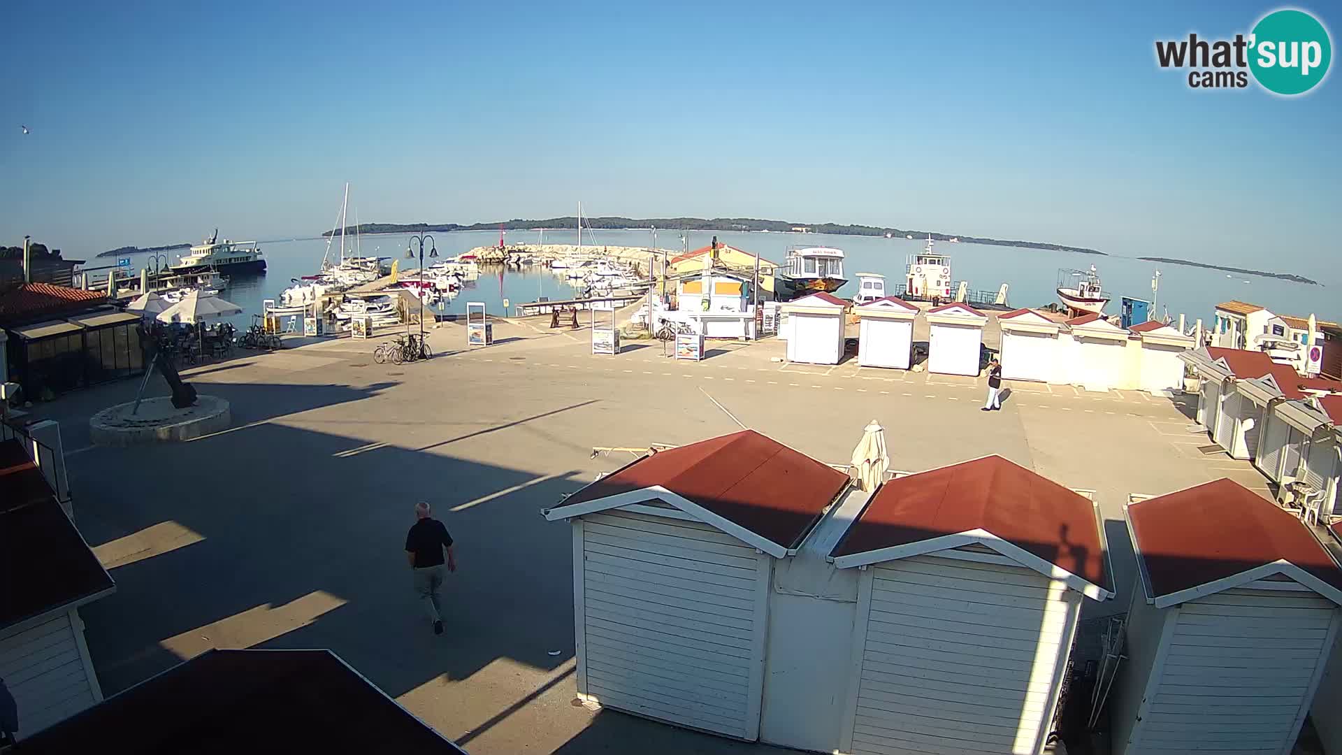 Fažana live webcam – Istria – Croatia