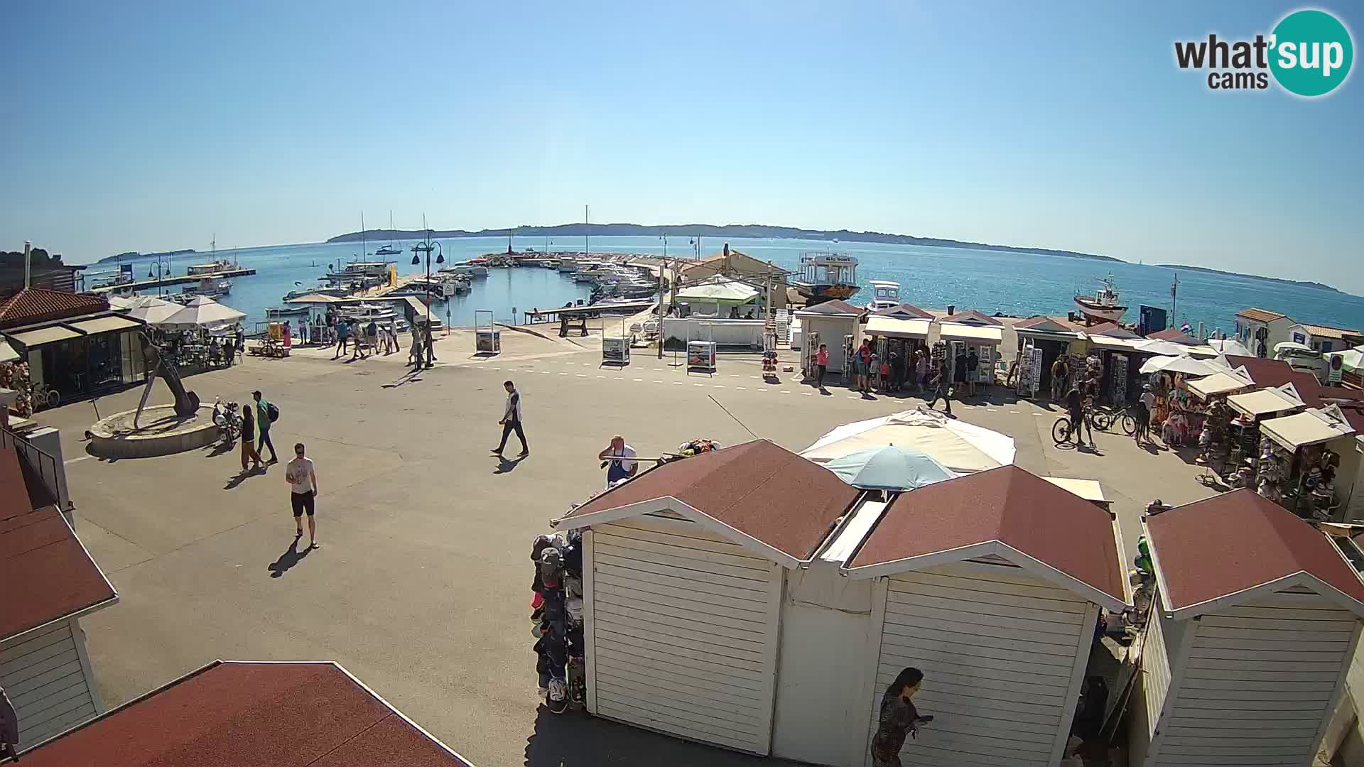 Fažana live webcam – Istria – Croatia