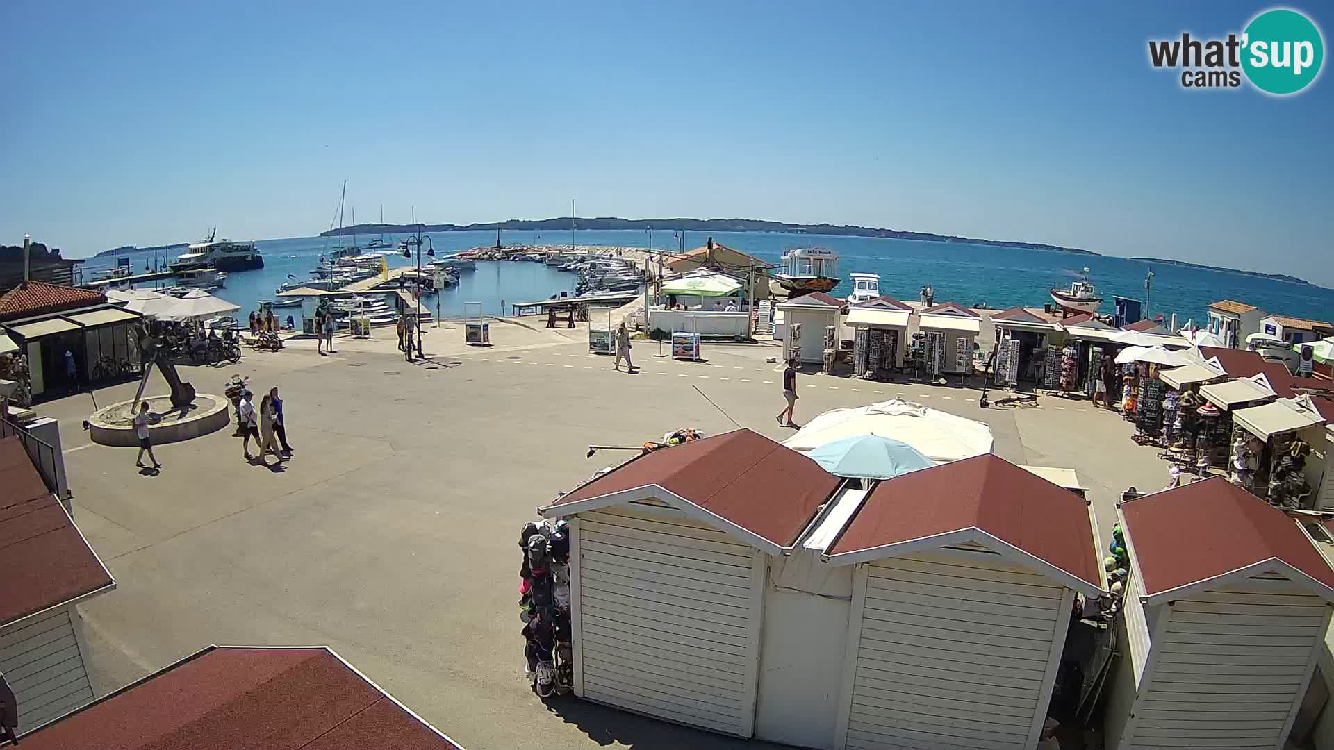 Fažana live webcam – Istria – Croatia