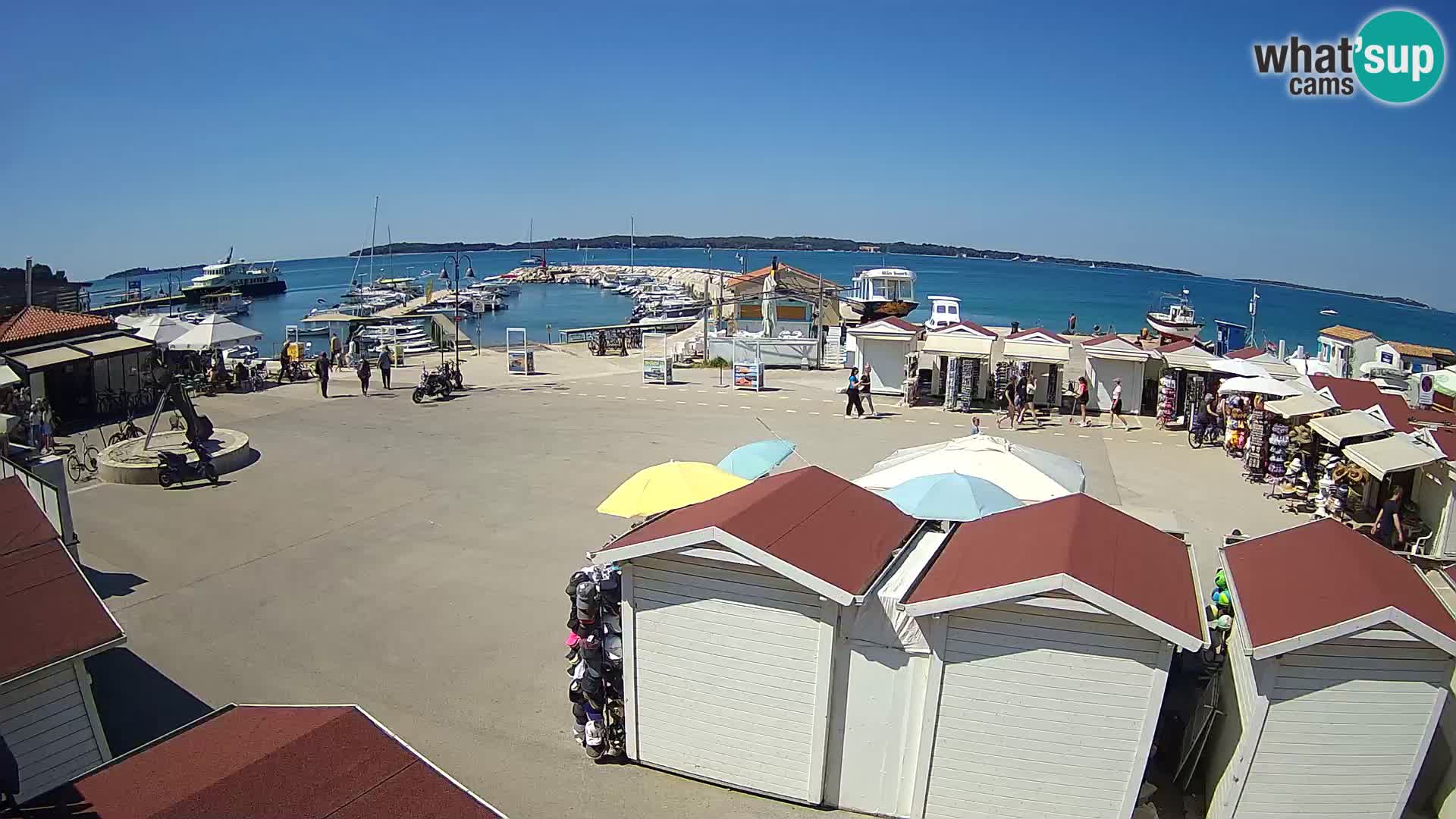 Fažana live webcam – Istria – Croatia