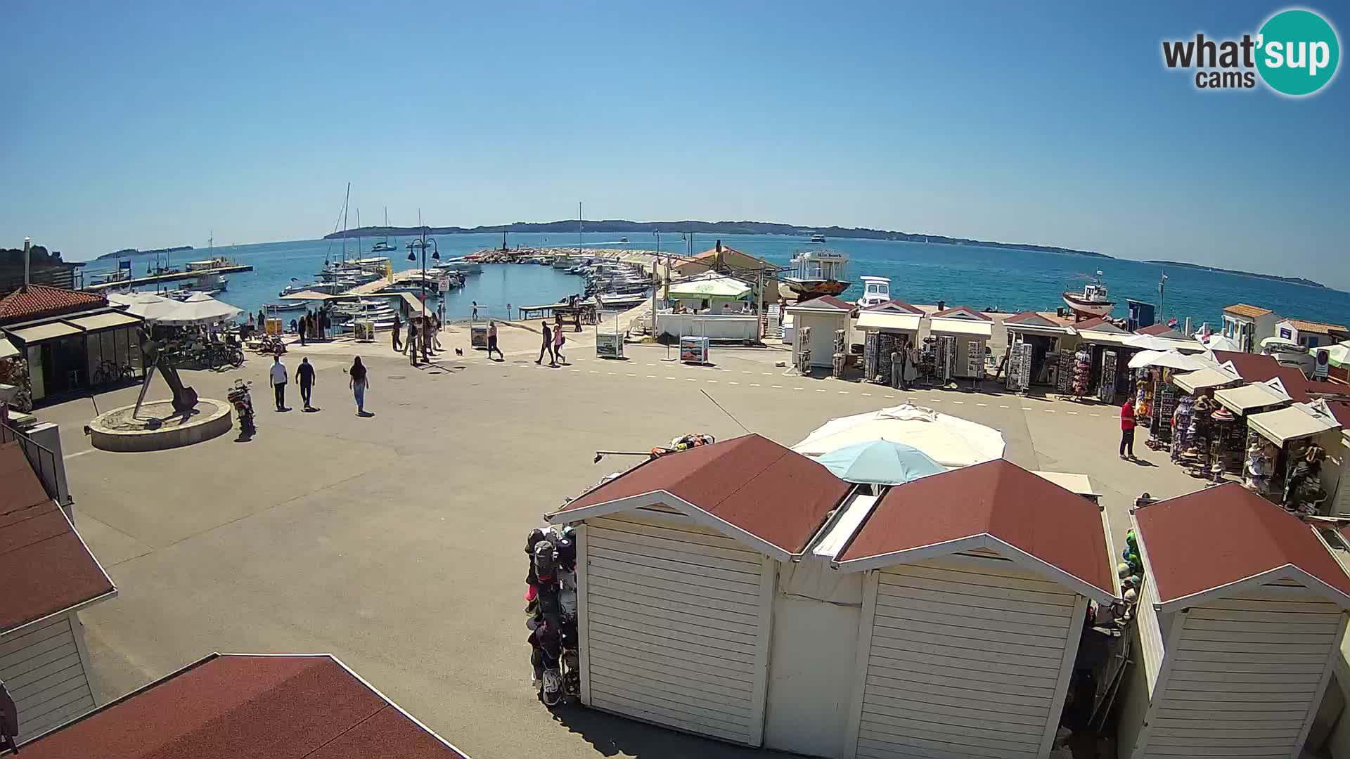 Live webcam Fažana