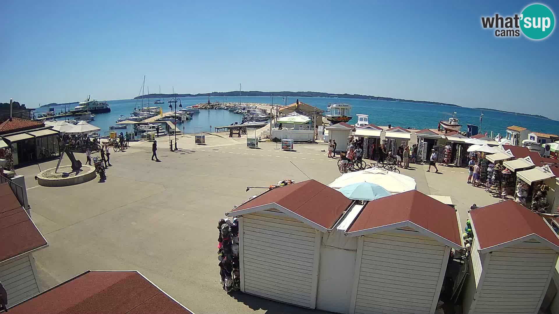 Camera en vivo Fažana