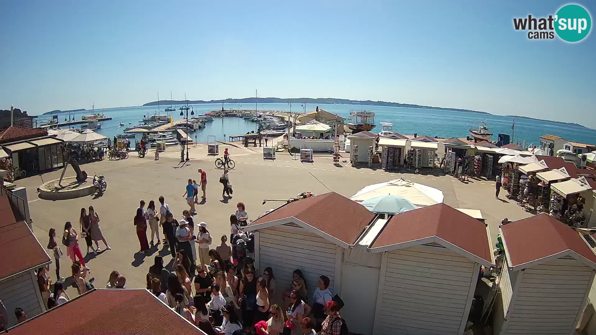 Fažana live webcam – Istria – Croatia