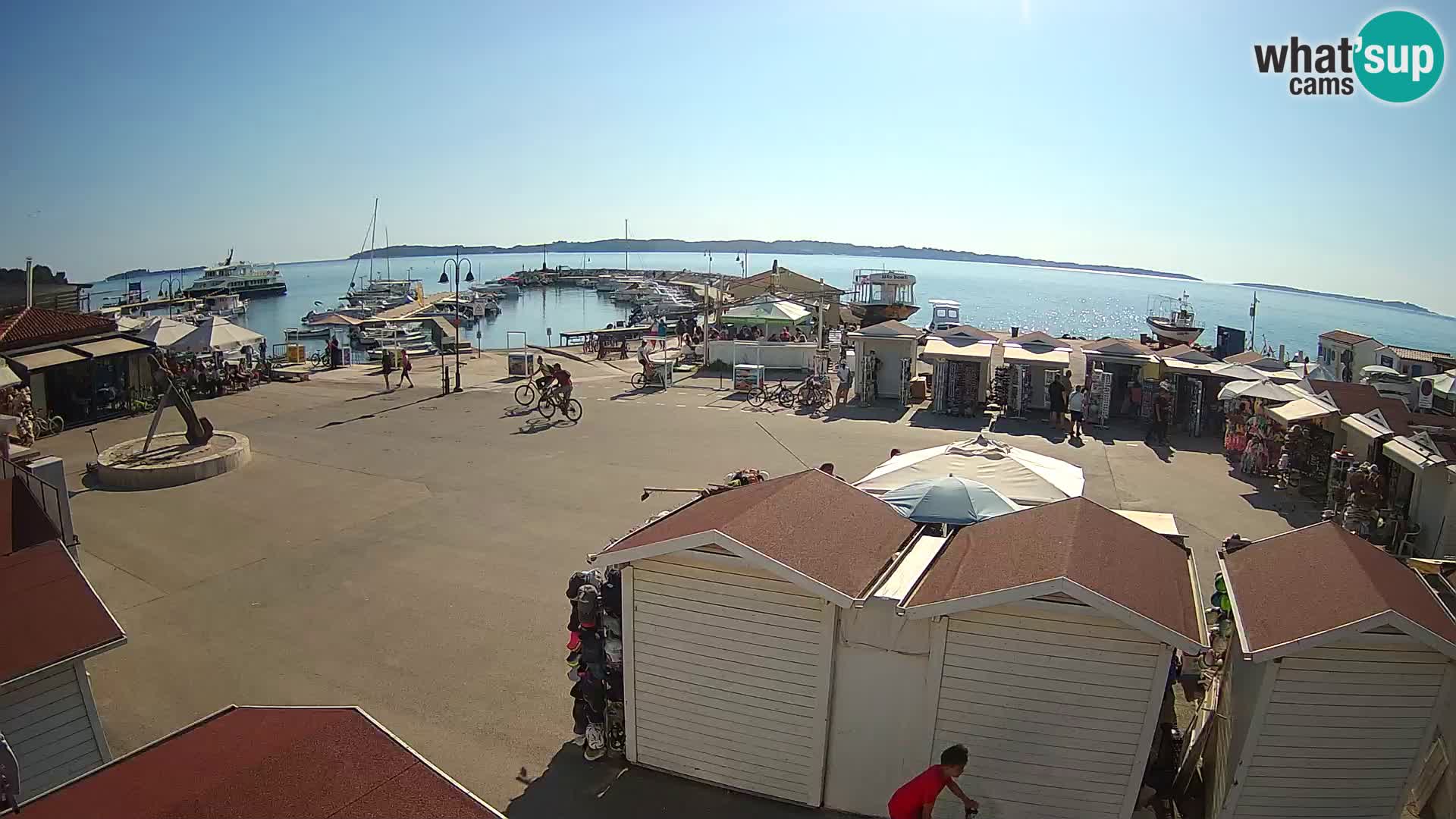 Fažana live webcam – Istria – Croatia