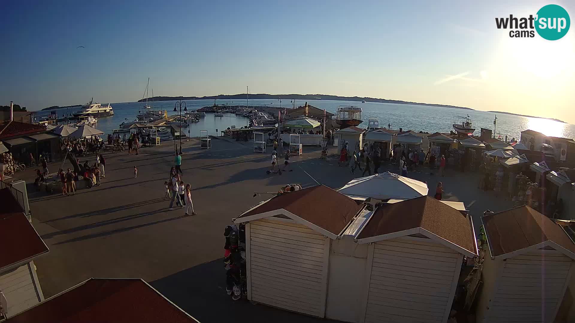 Fažana live webcam – Istria – Croatia