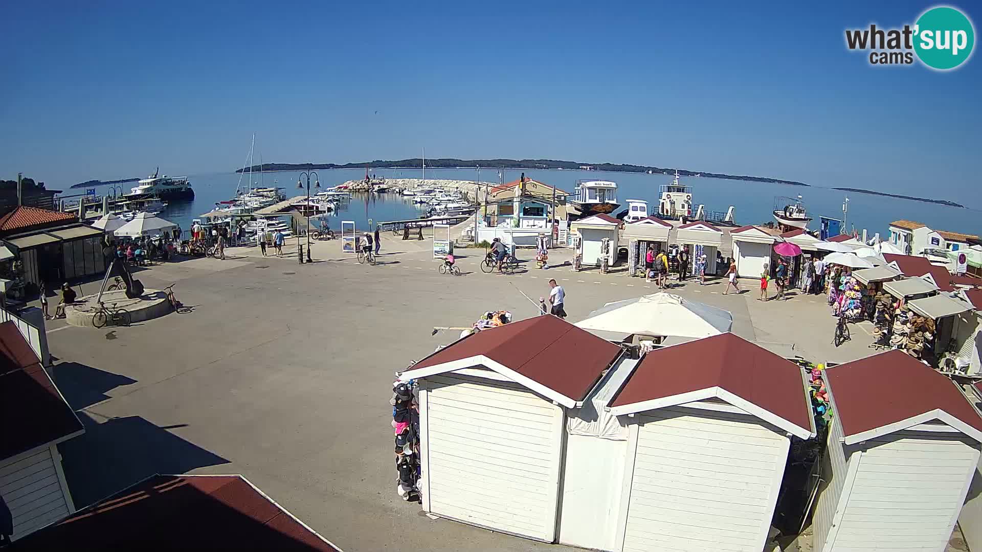 Fažana live webcam – Istria – Croatia