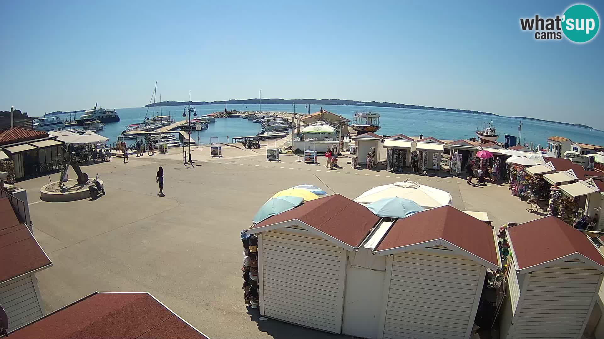 Fažana live webcam – Istria – Croatia