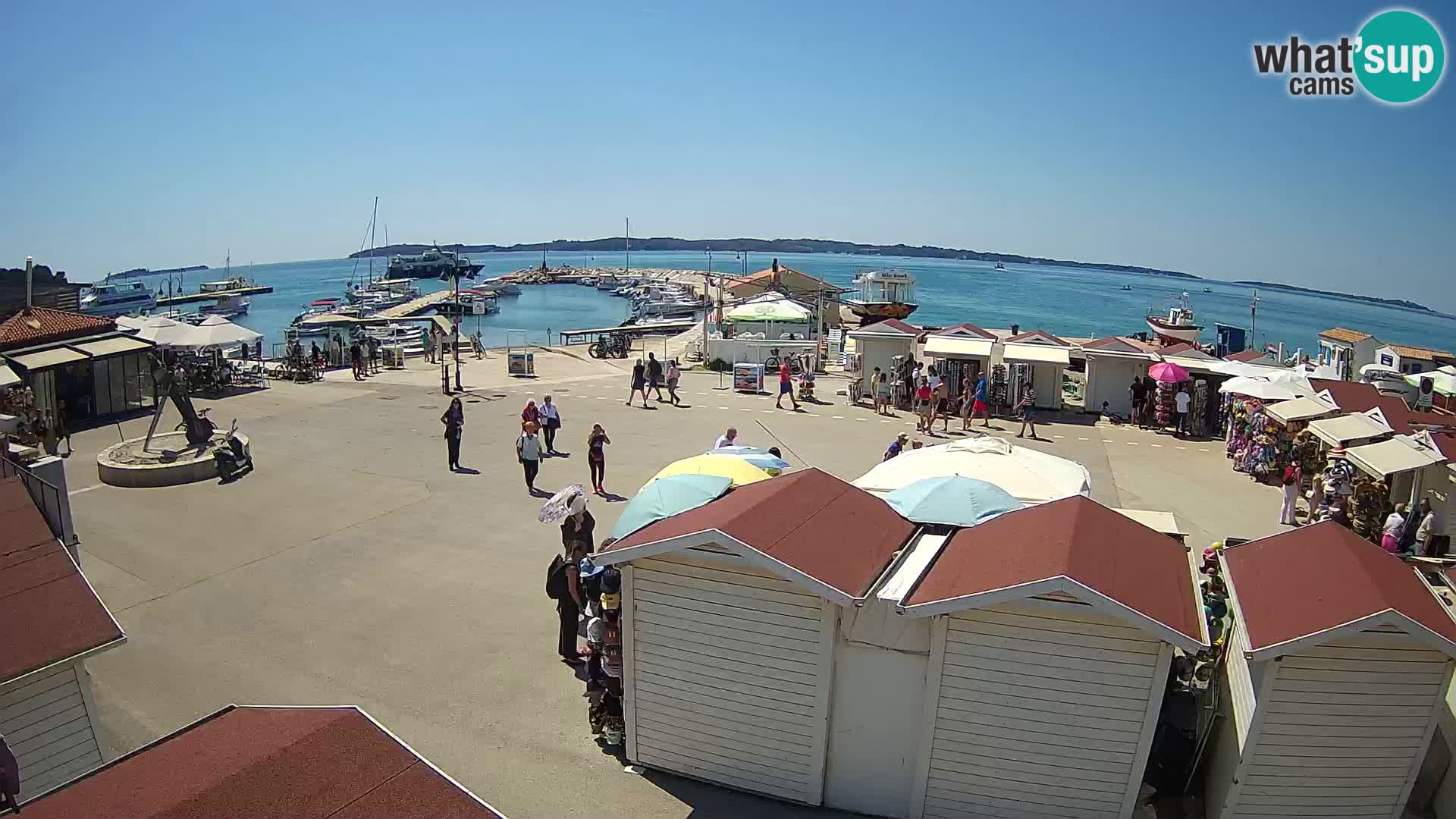 Fažana live webcam – Istria – Croatia