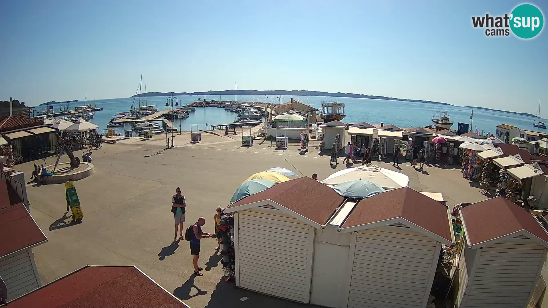 Fažana live webcam – Istria – Croatia