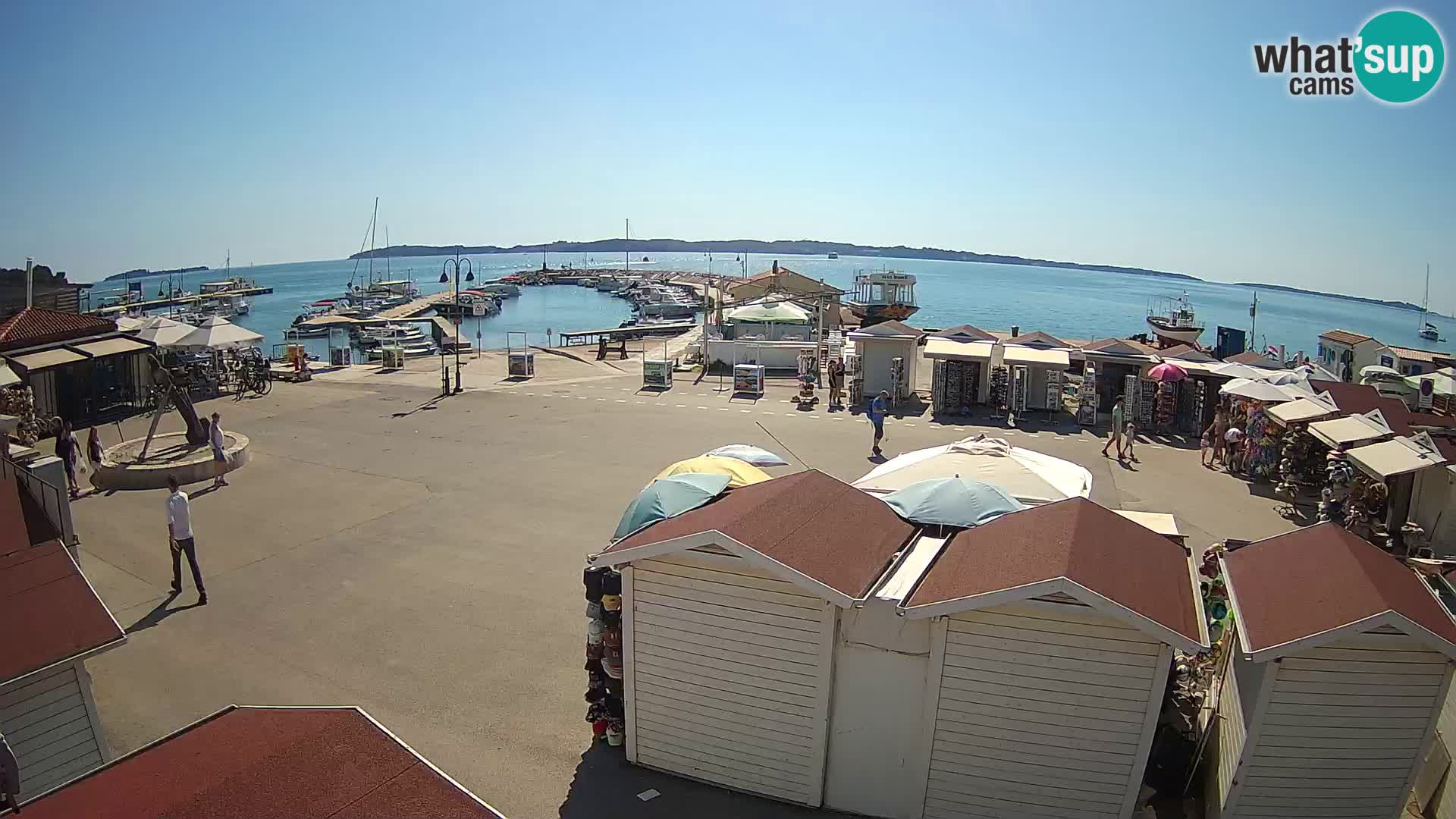 Fažana live webcam – Istria – Croatia