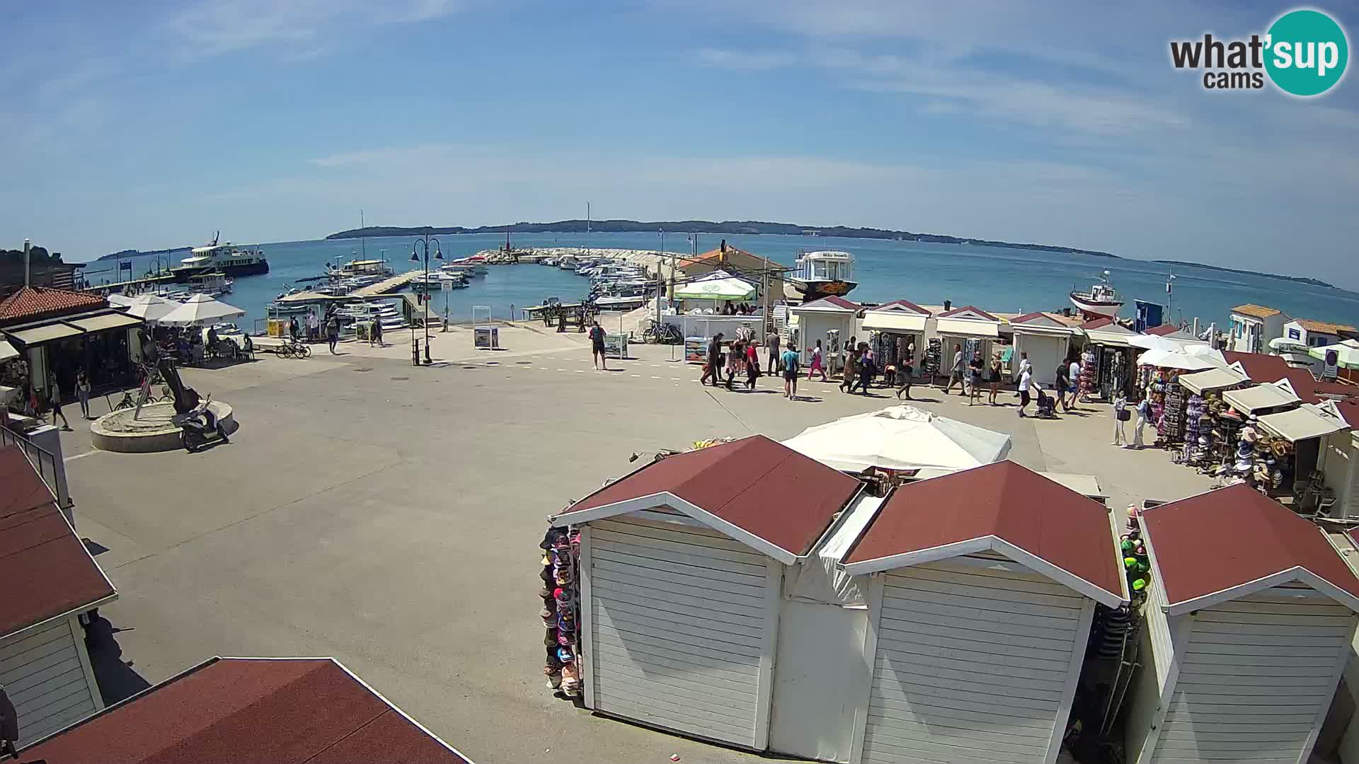 Fažana live webcam – Istria – Croatia