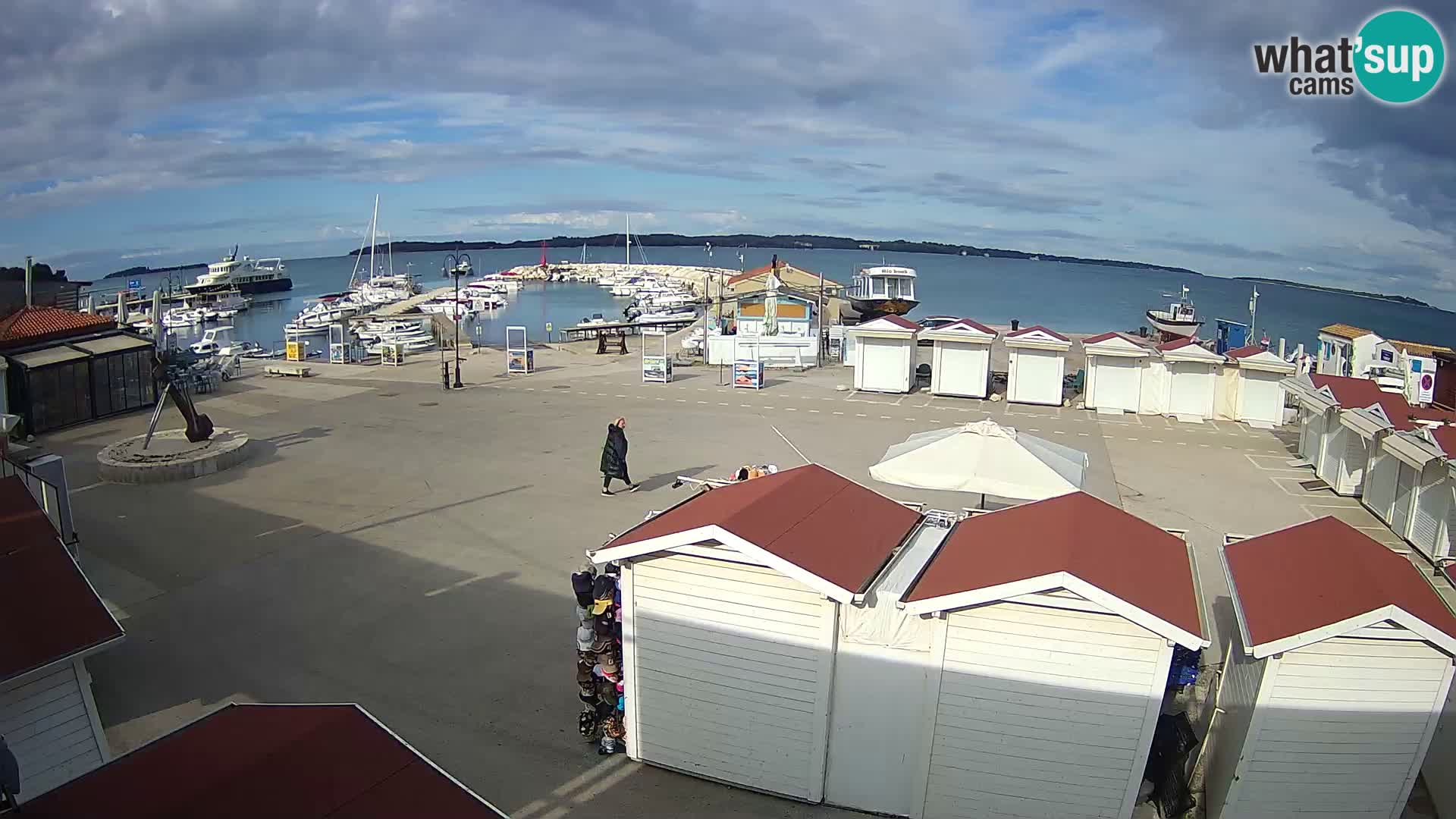 Fažana live webcam – Istria – Croatia