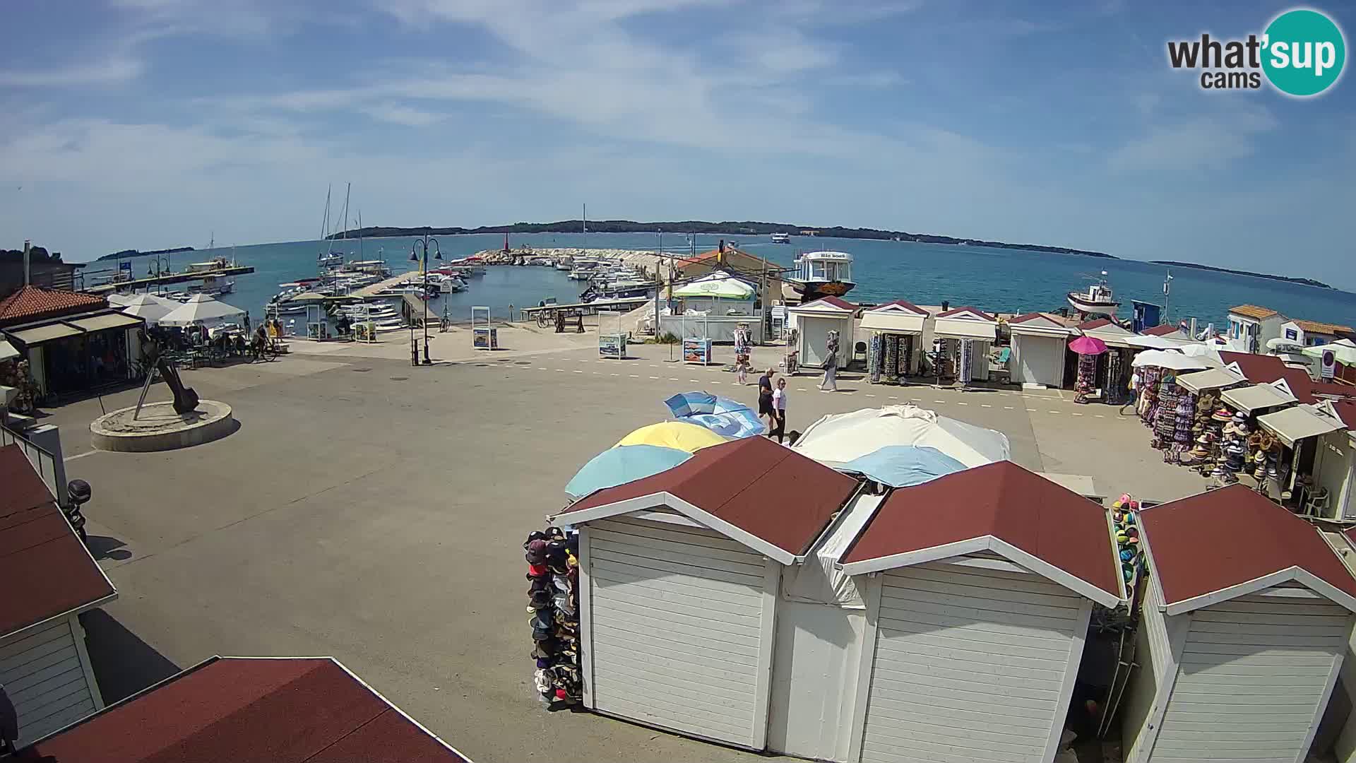 Fažana live webcam