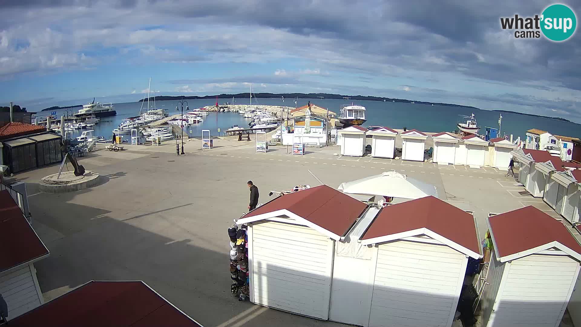 Fažana live webcam – Istria – Croatia