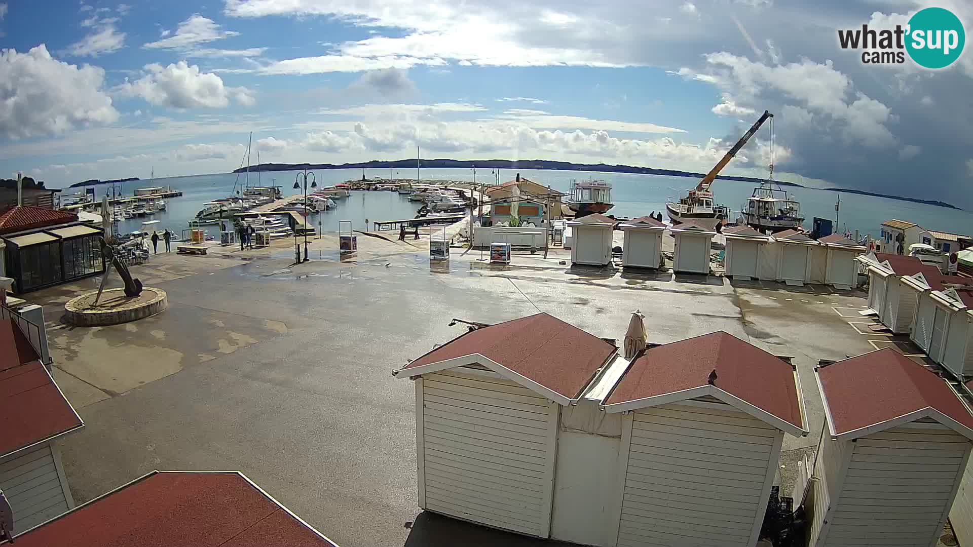 Live webcam Fažana
