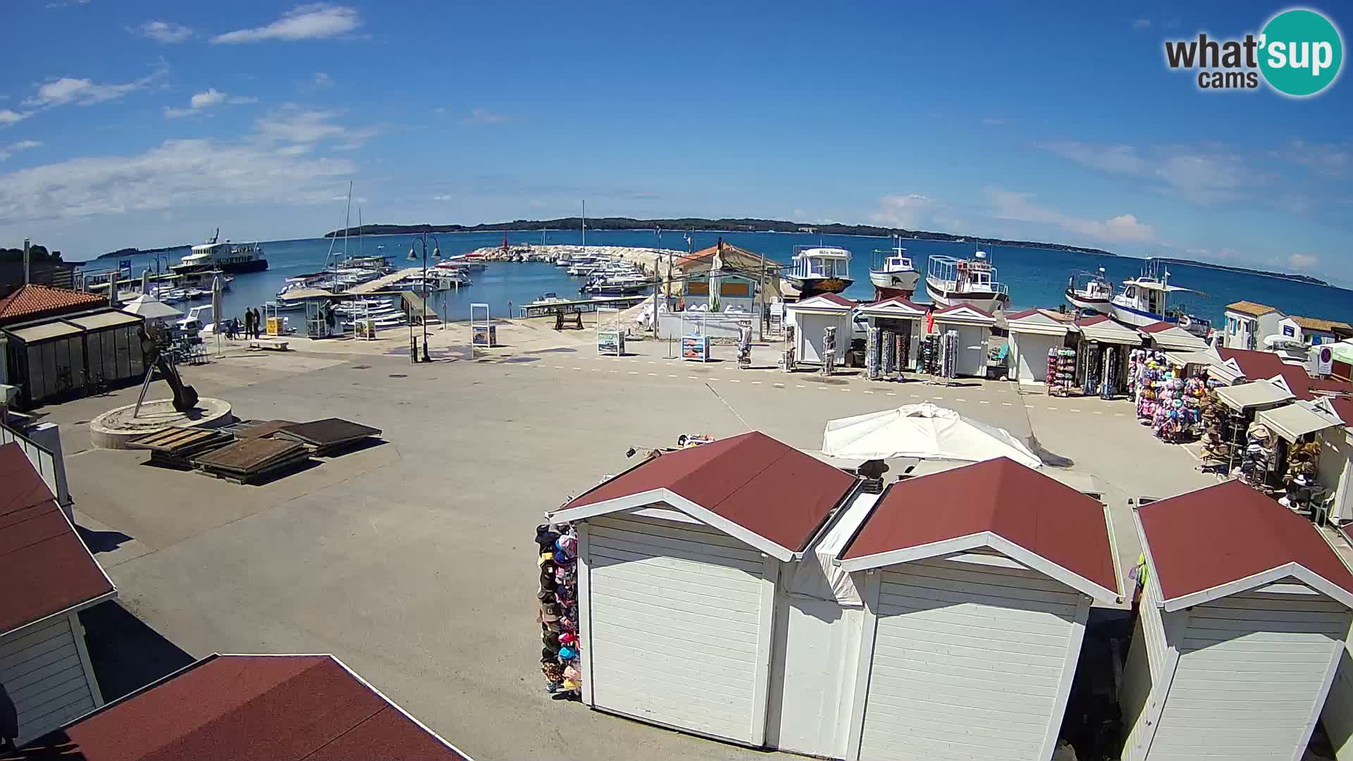 Live webcam Fažana