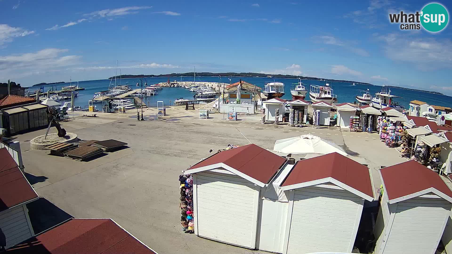 Fažana live webcam – Istria – Croatia