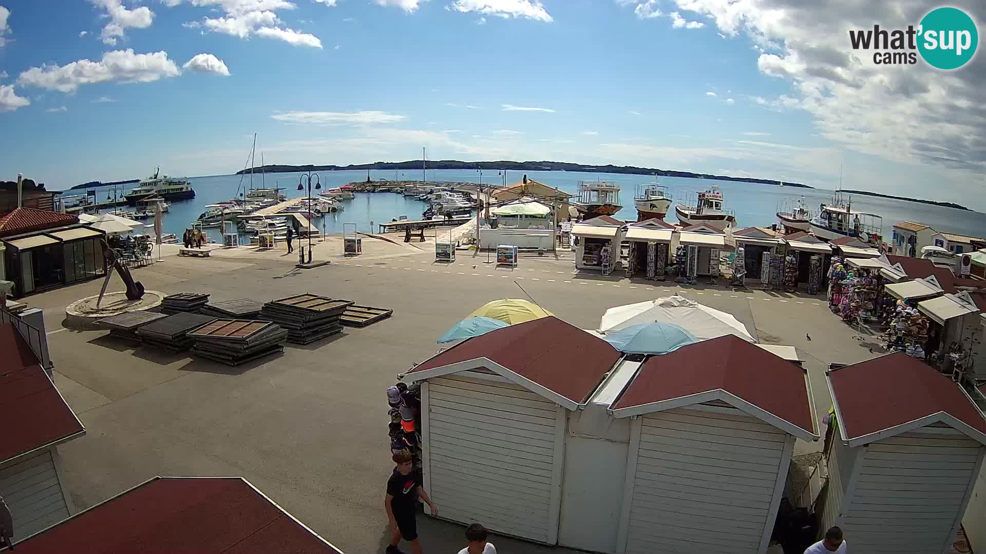 Live webcam Fažana