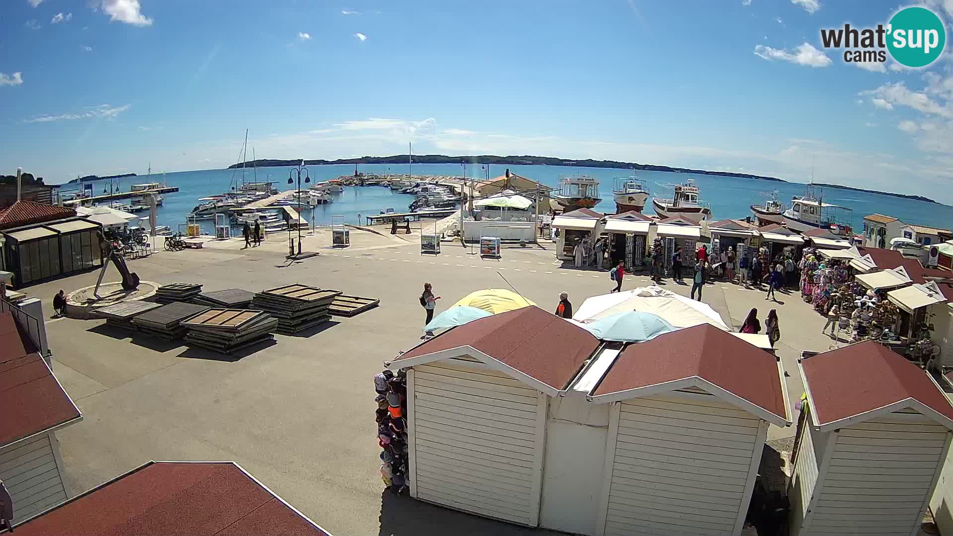 Live webcam Fažana