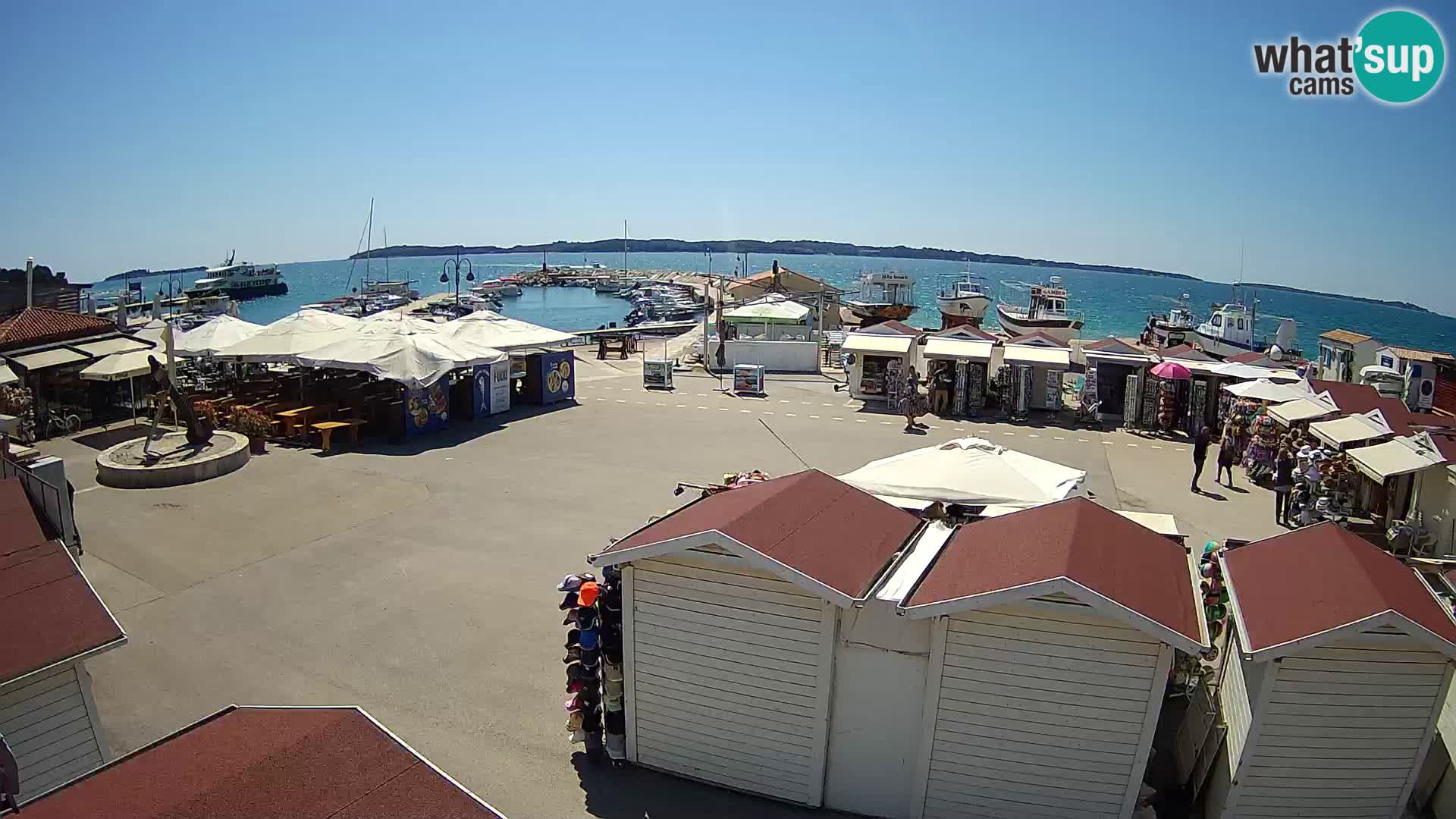 Live webcam Fažana