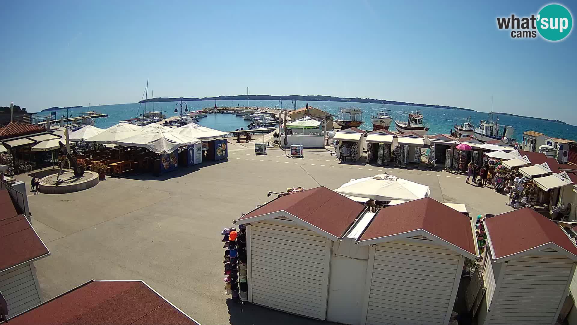 Live webcam Fažana