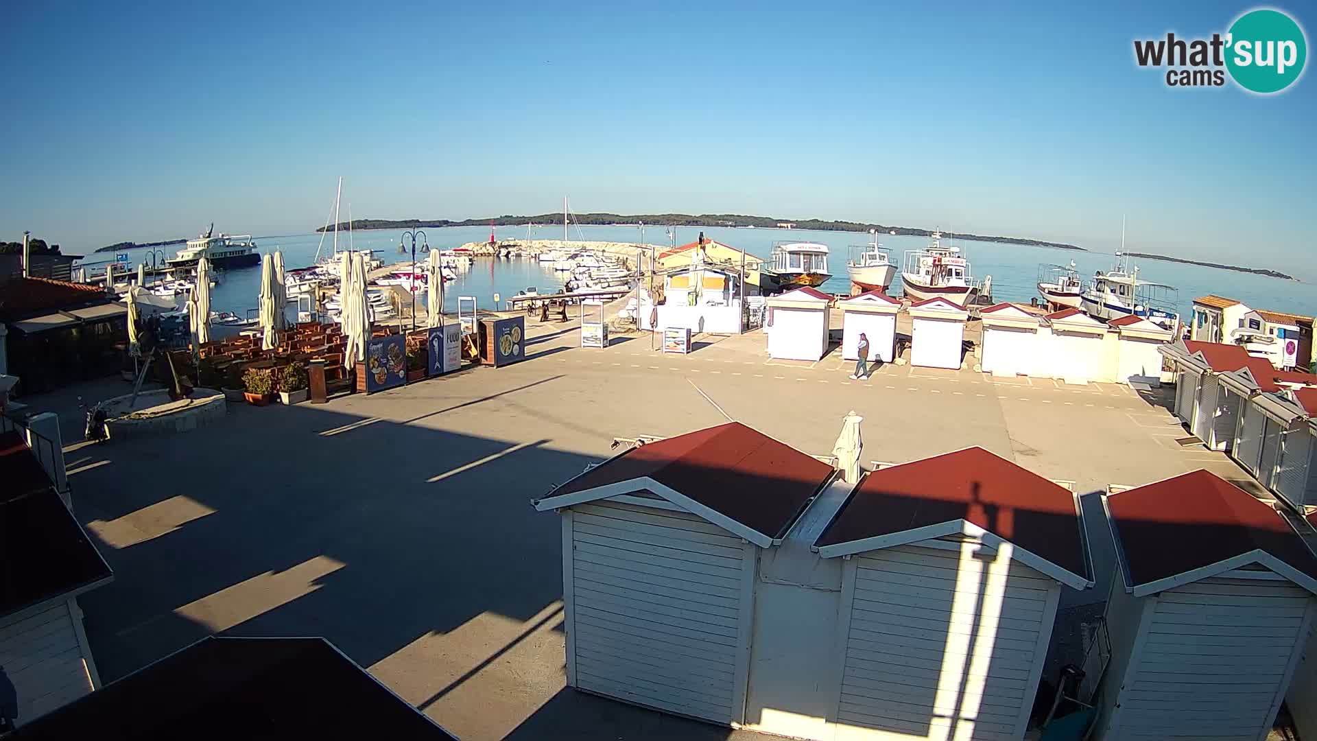 Live webcam Fažana