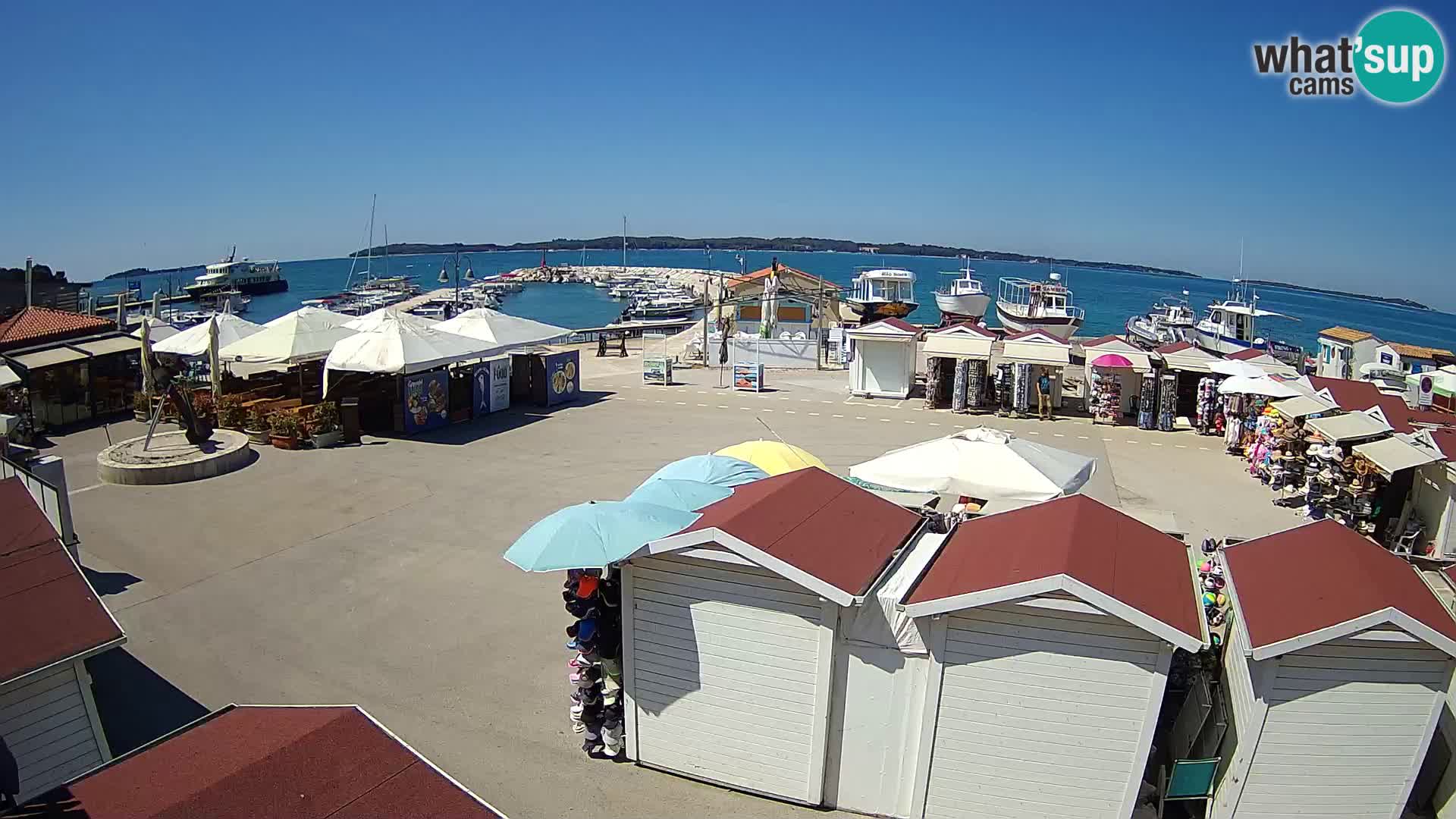 Fažana live webcam