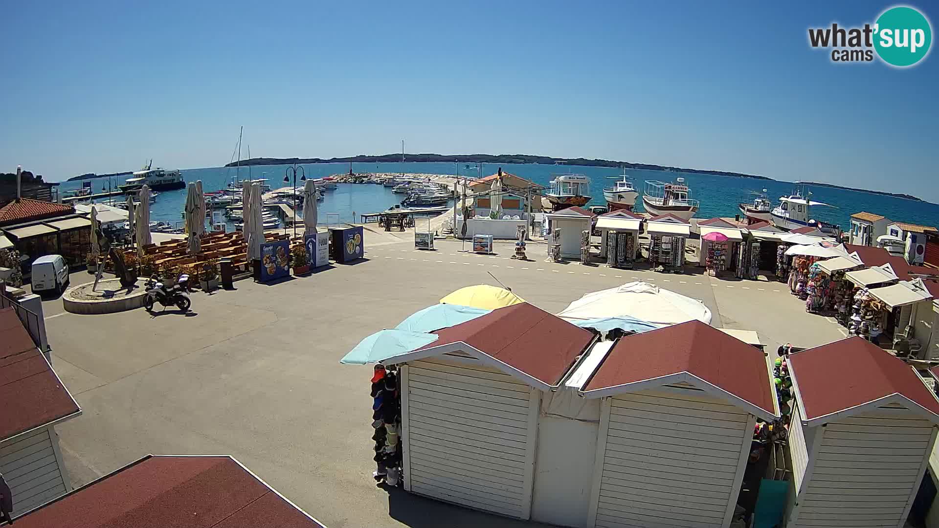 Fažana live webcam