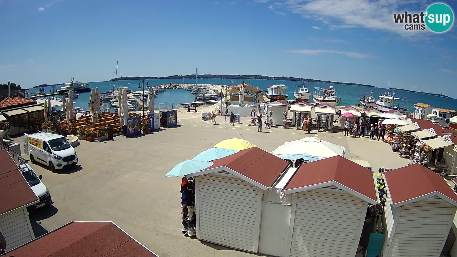 Fažana live webcam
