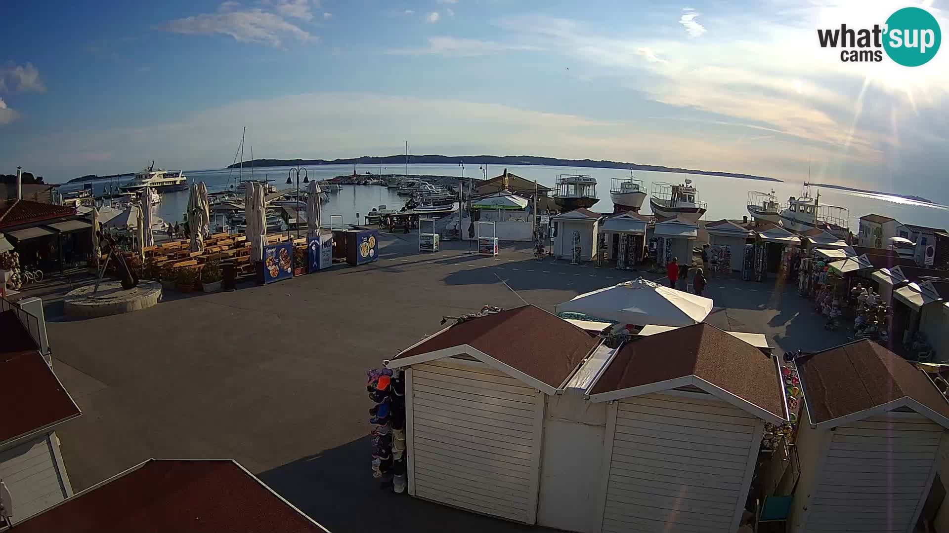 Fažana live webcam
