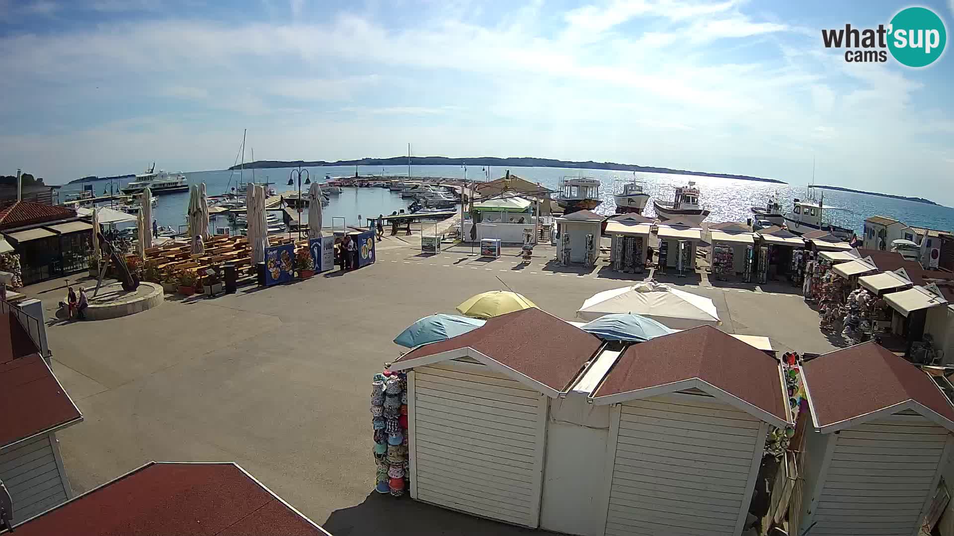 Fažana live webcam – Istria – Croatia