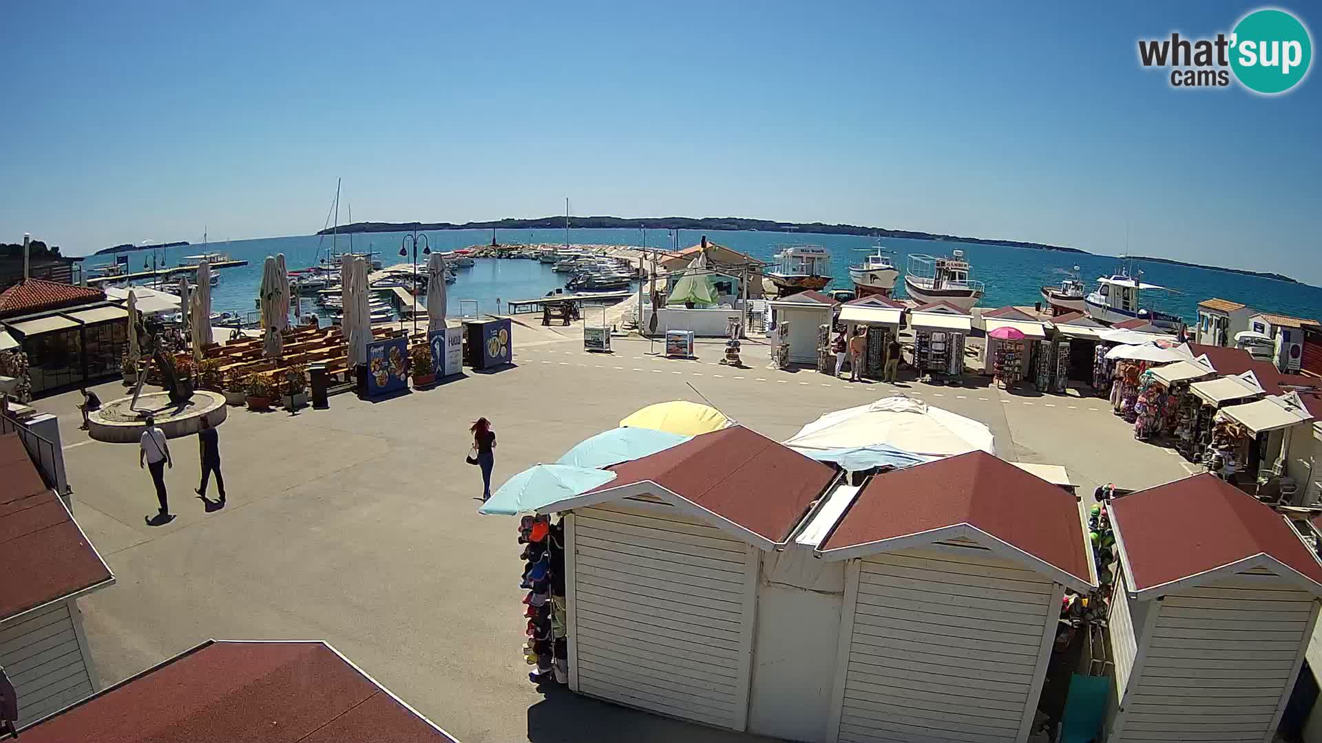 Live webcam Fažana