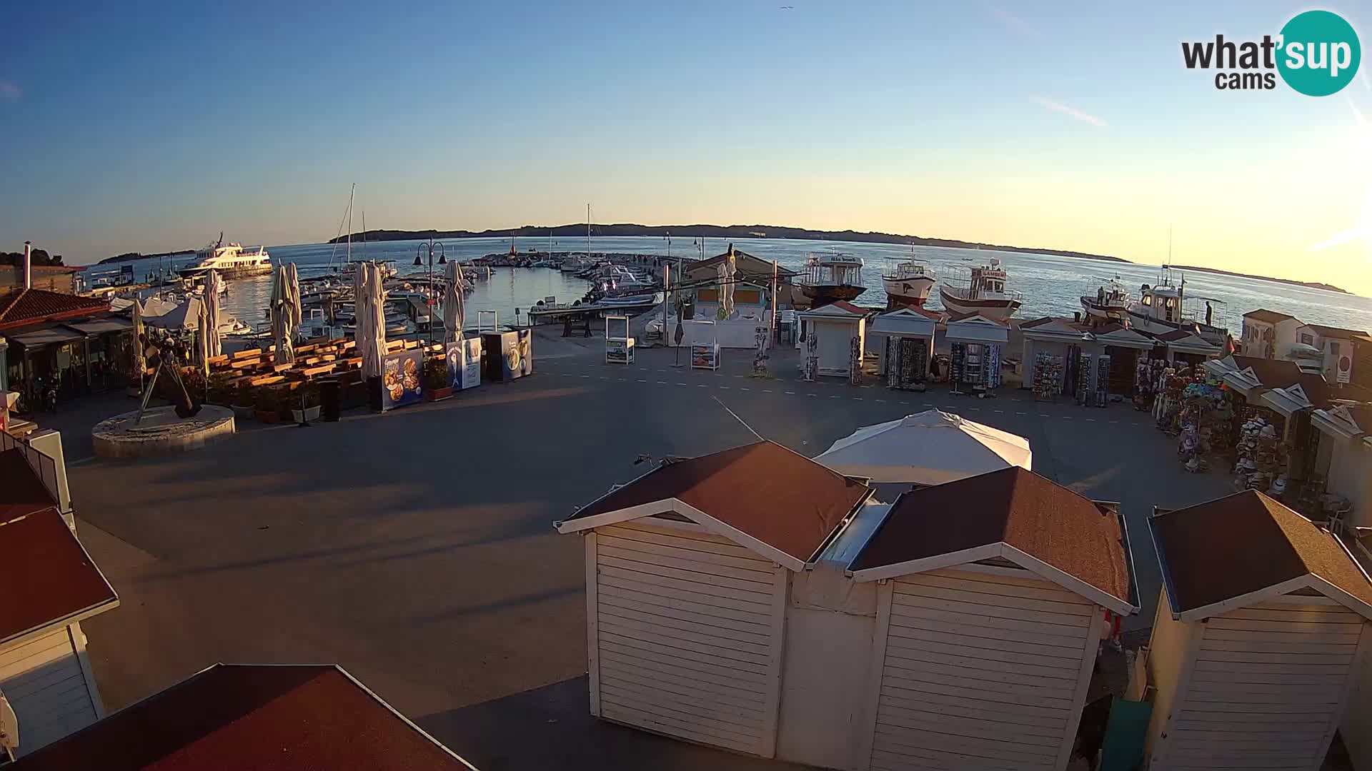 Fažana live webcam