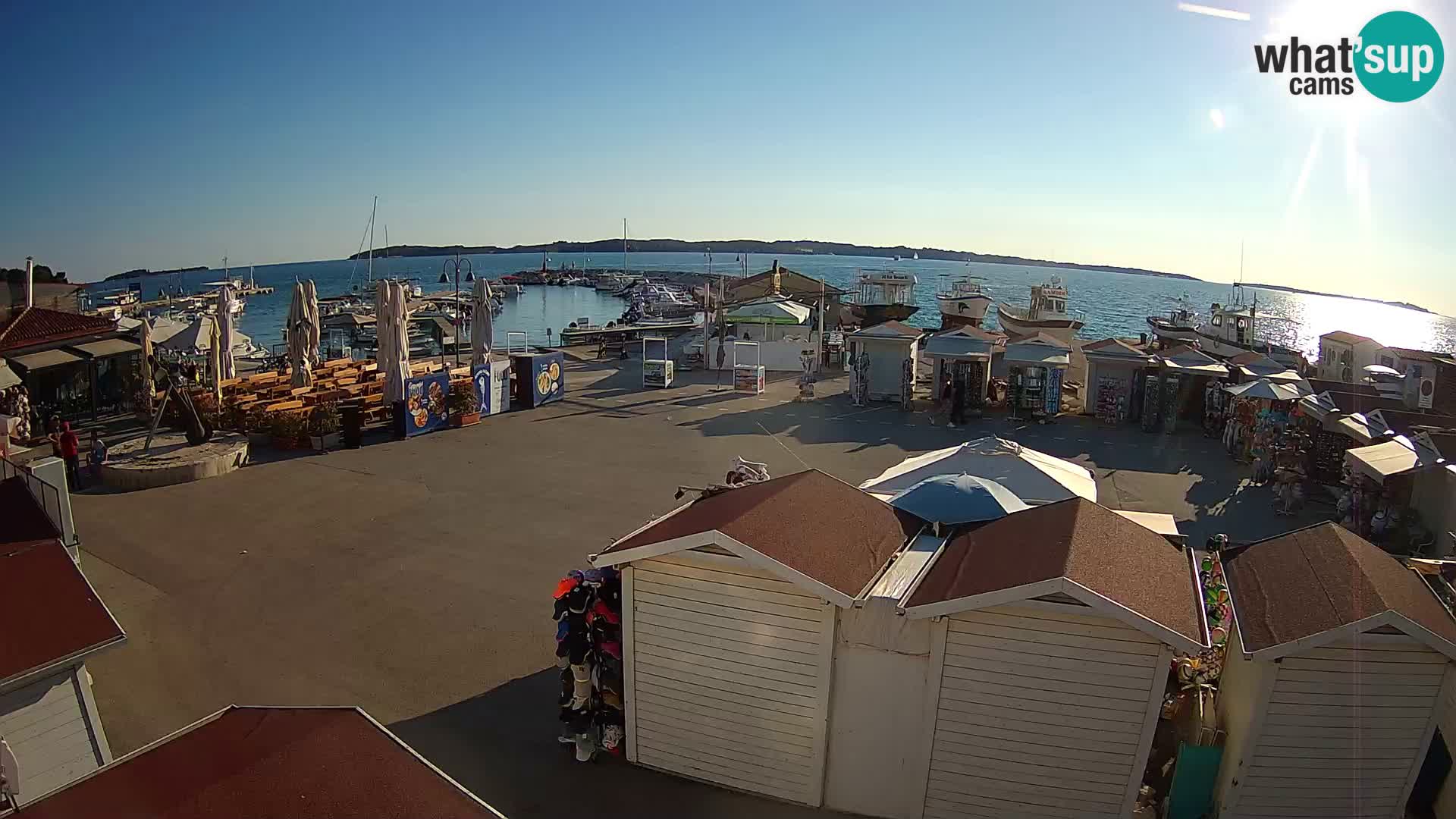 Fažana live webcam