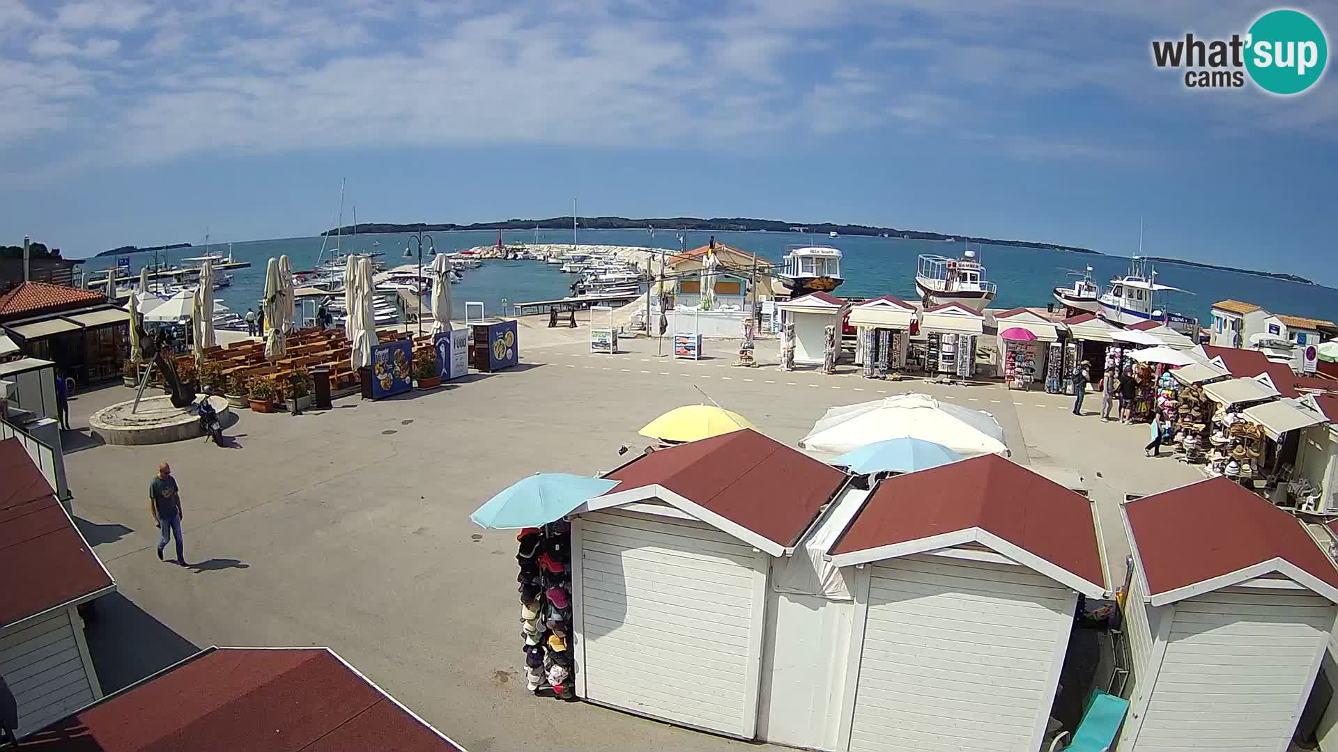Fažana live webcam