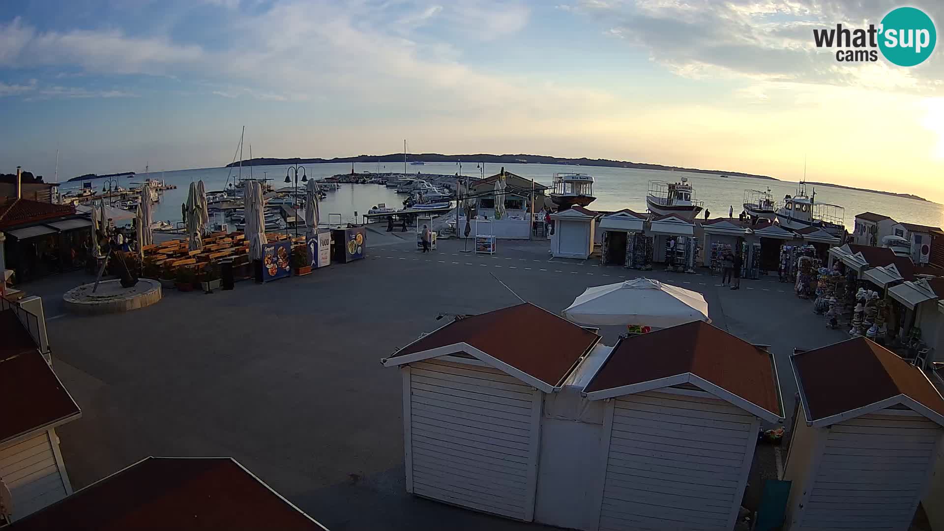 Fažana live webcam